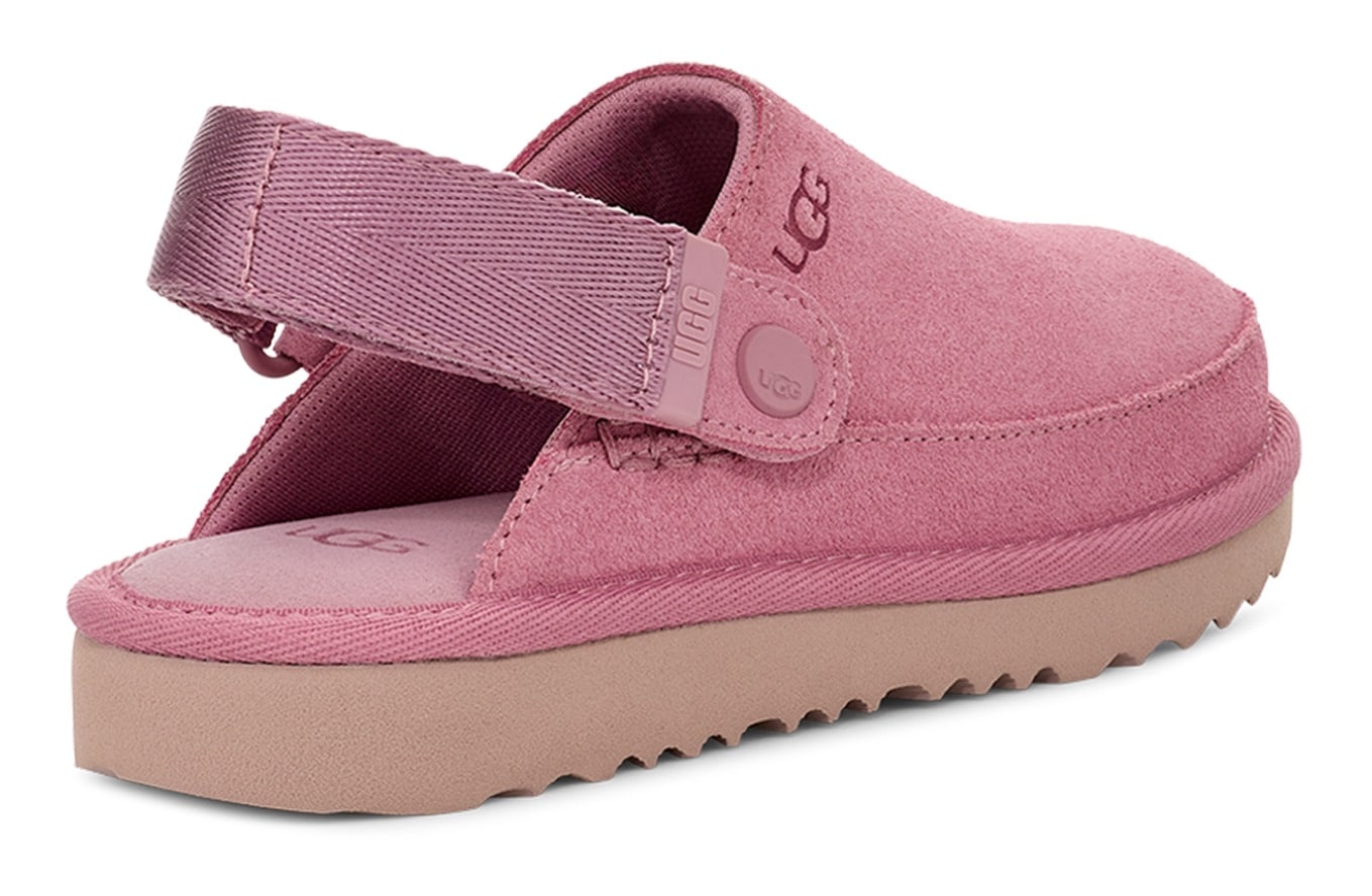 UGG Clog »KID´S GOLDENSTAR CLOG«, Hausschuh, Mule, Plateauschuh mit schwenkbarem Fersenriemchen