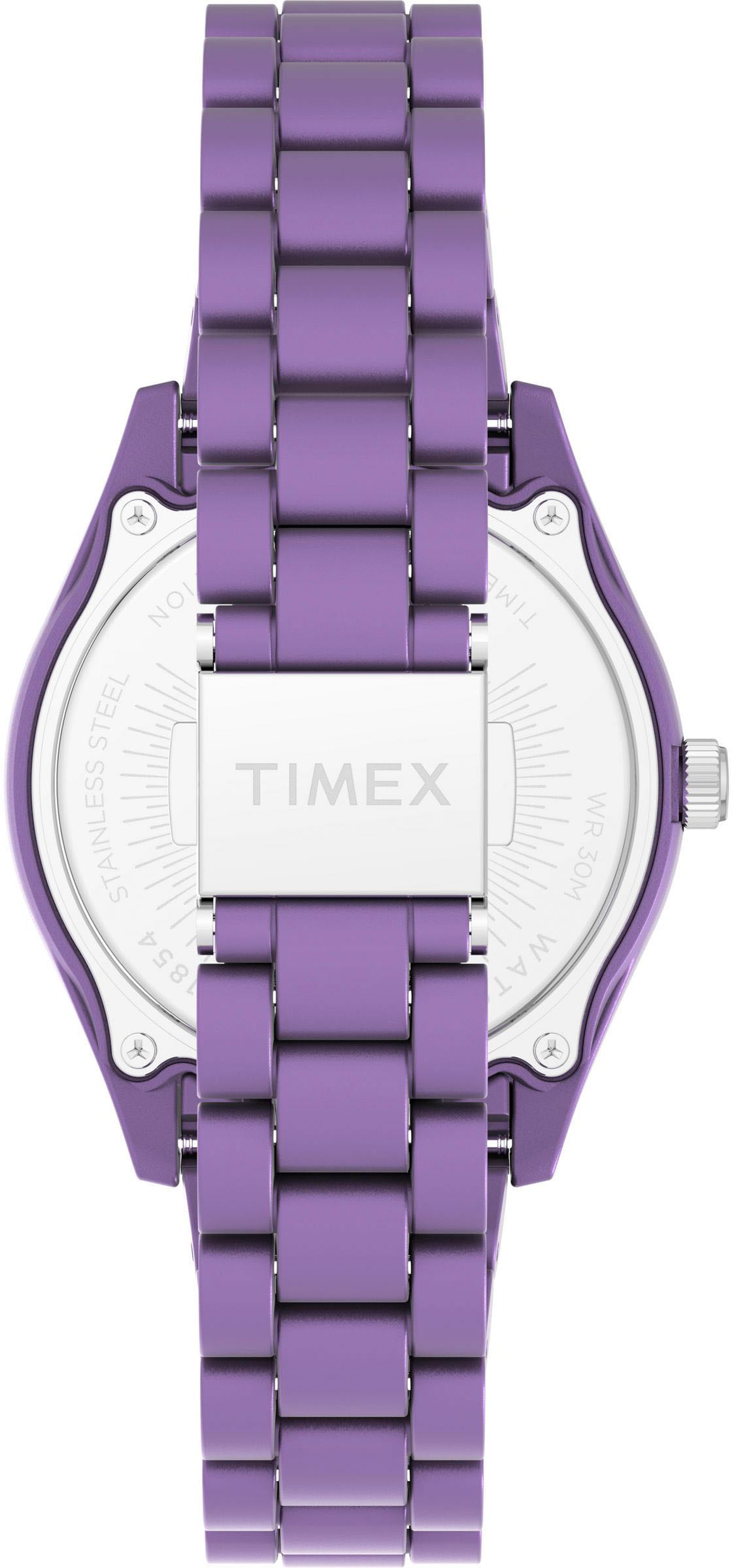Timex Quarzuhr »LEGACY 37 mm«, Armbanduhr, Damenuhr,Kunststoffarmband, Leuchtzeiger