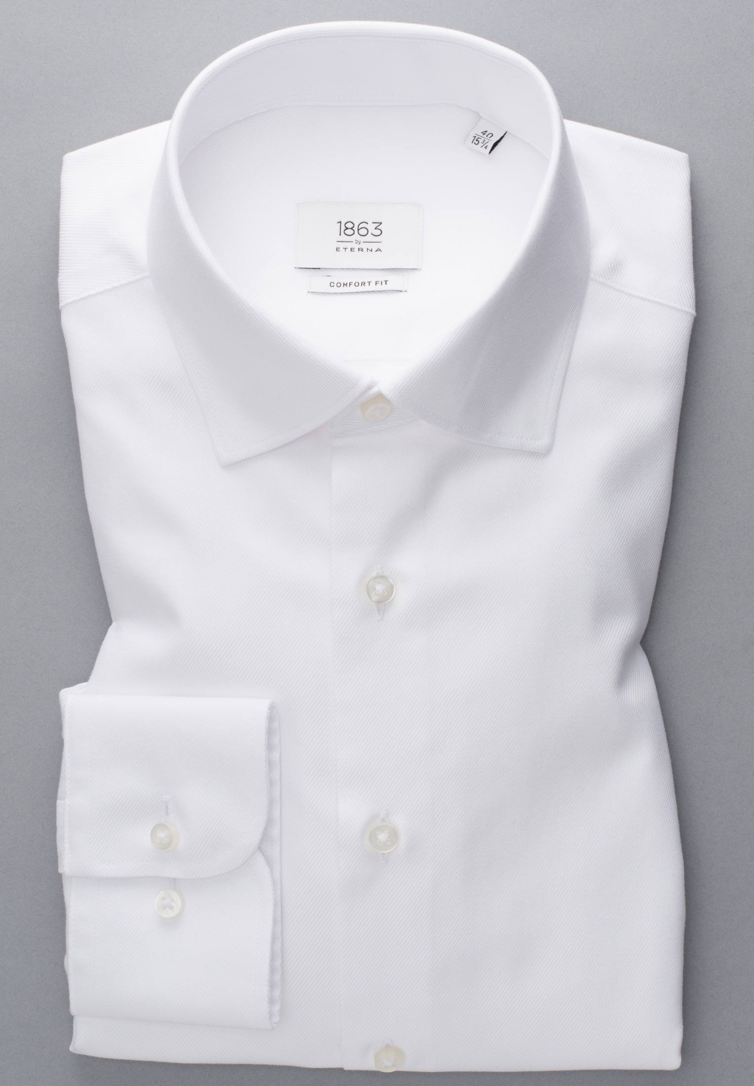Eterna Langarmhemd »COMFORT FIT« NEVER IRON (bügelfrei)