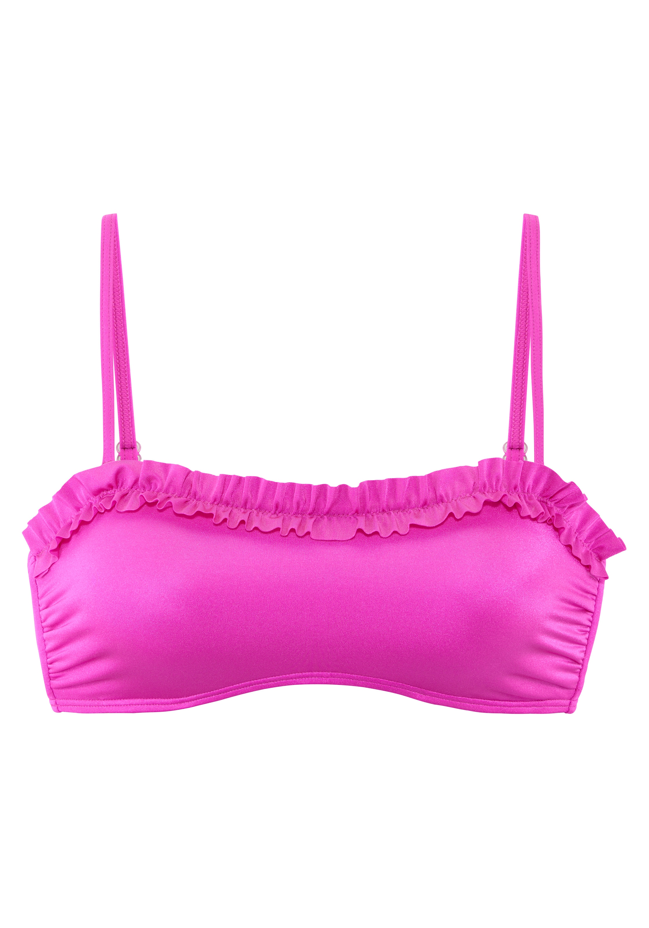 LASCANA Bandeau-Bikini-Top »Liora« mit Rüschen