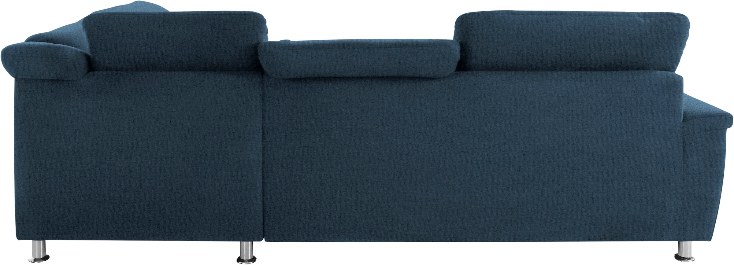 DOMO collection Ecksofa »Franzi L-Form«, wahlweise mit Kopfteilverstellung (dann Breite: 275 cm)
