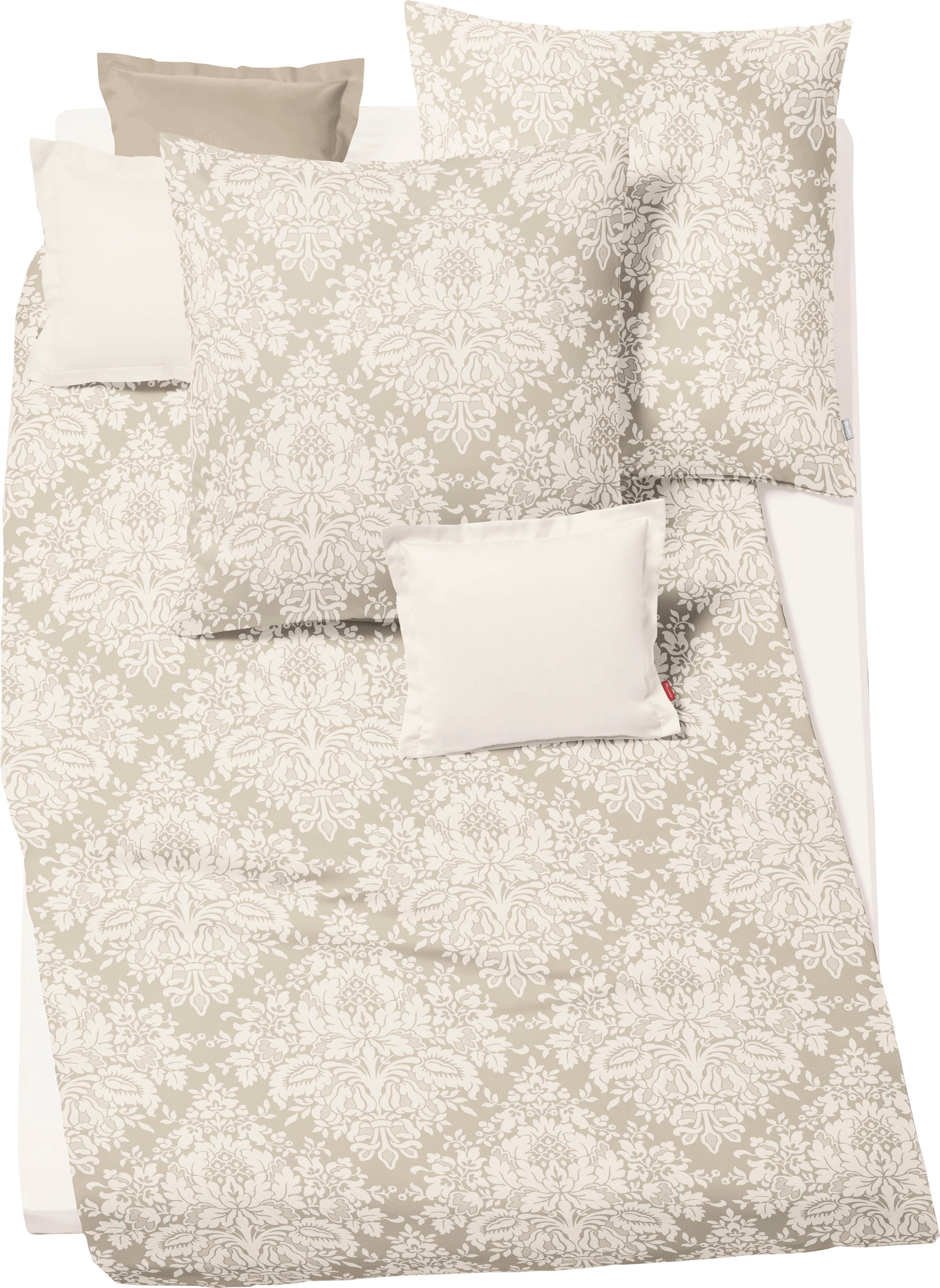 fleuresse Bettwäsche »Lech 3739«, Jacquard Flanell, Baumwolle, in Gr. 135x200, 155x220, 200x200cm