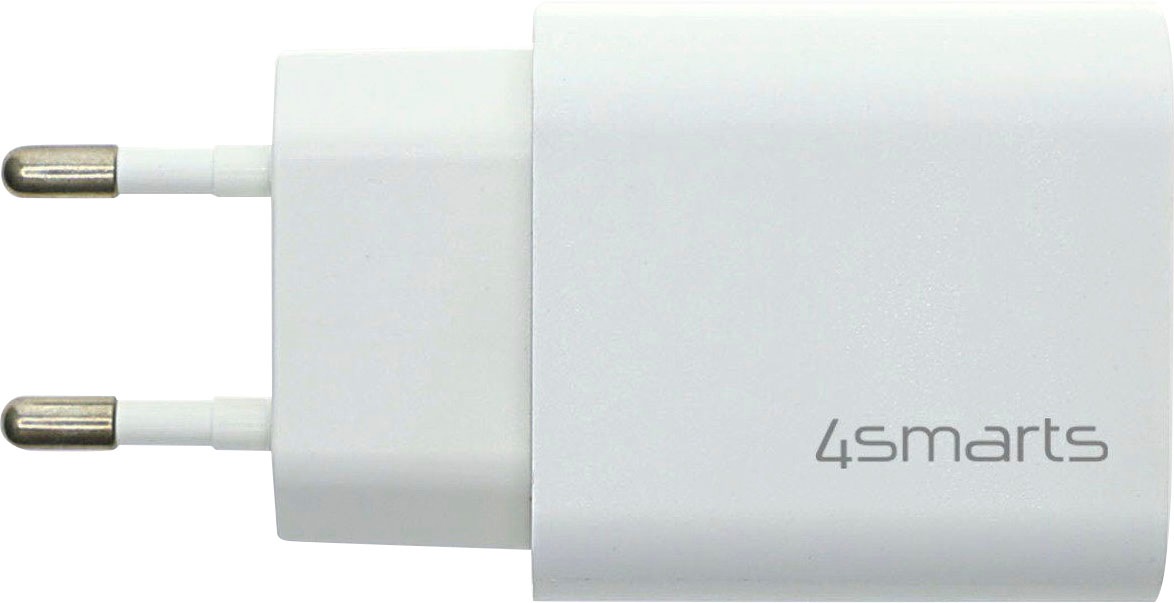 4smarts Smartphone-Ladegerät »Netzladegerät VoltPlug PD 20W«, (Samsung Galaxy A02 A14 5G A32 A54 S21 S22 S23 + Ultra Google Pixel 6 7), USB-C Ladegerät Netzteil Apple iPhone 11 12 13 14 15 Pro Max Plus