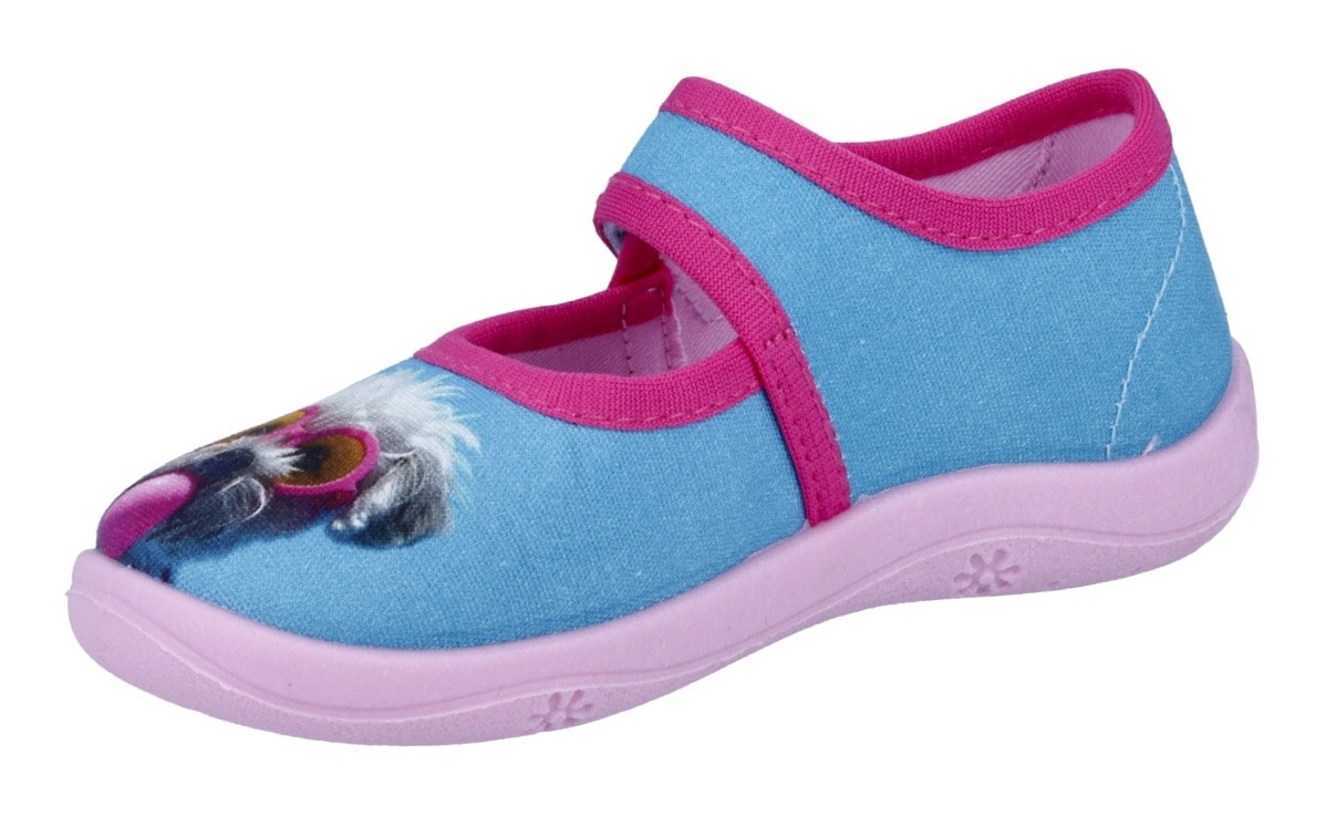 Richter Hausschuh »Mia«  Kindergartenschuh, Klettschuh mit WMS, Größeschablone zum Download