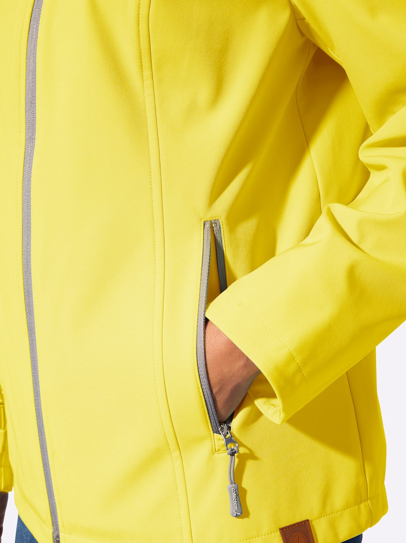 Casual Looks Softshelljacke mit Kapuze