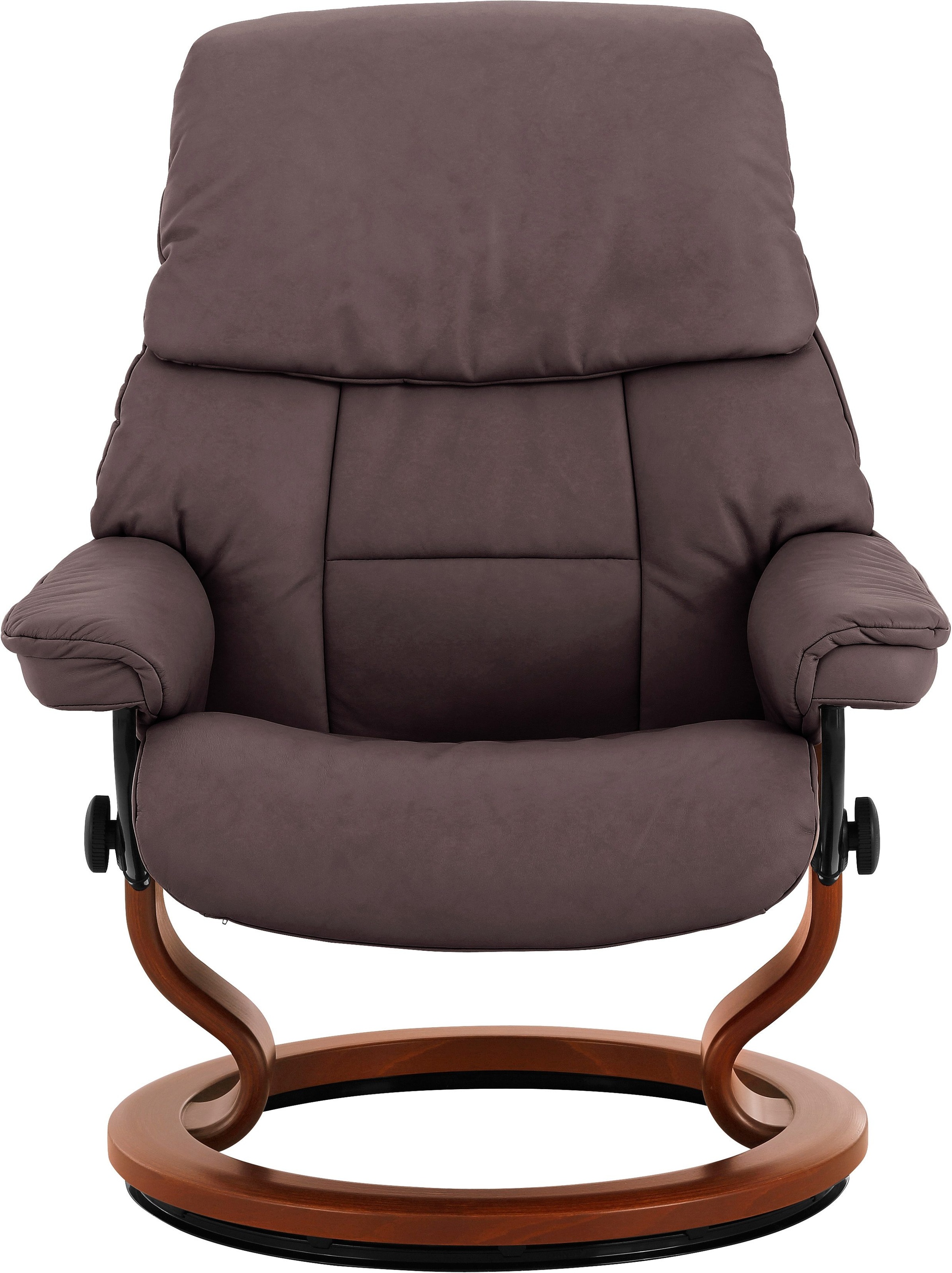 Stressless® Relaxsessel »Ruby« mit Classic Base, Größe M, Gestell Eiche, Wenge, Braun & Schwarz