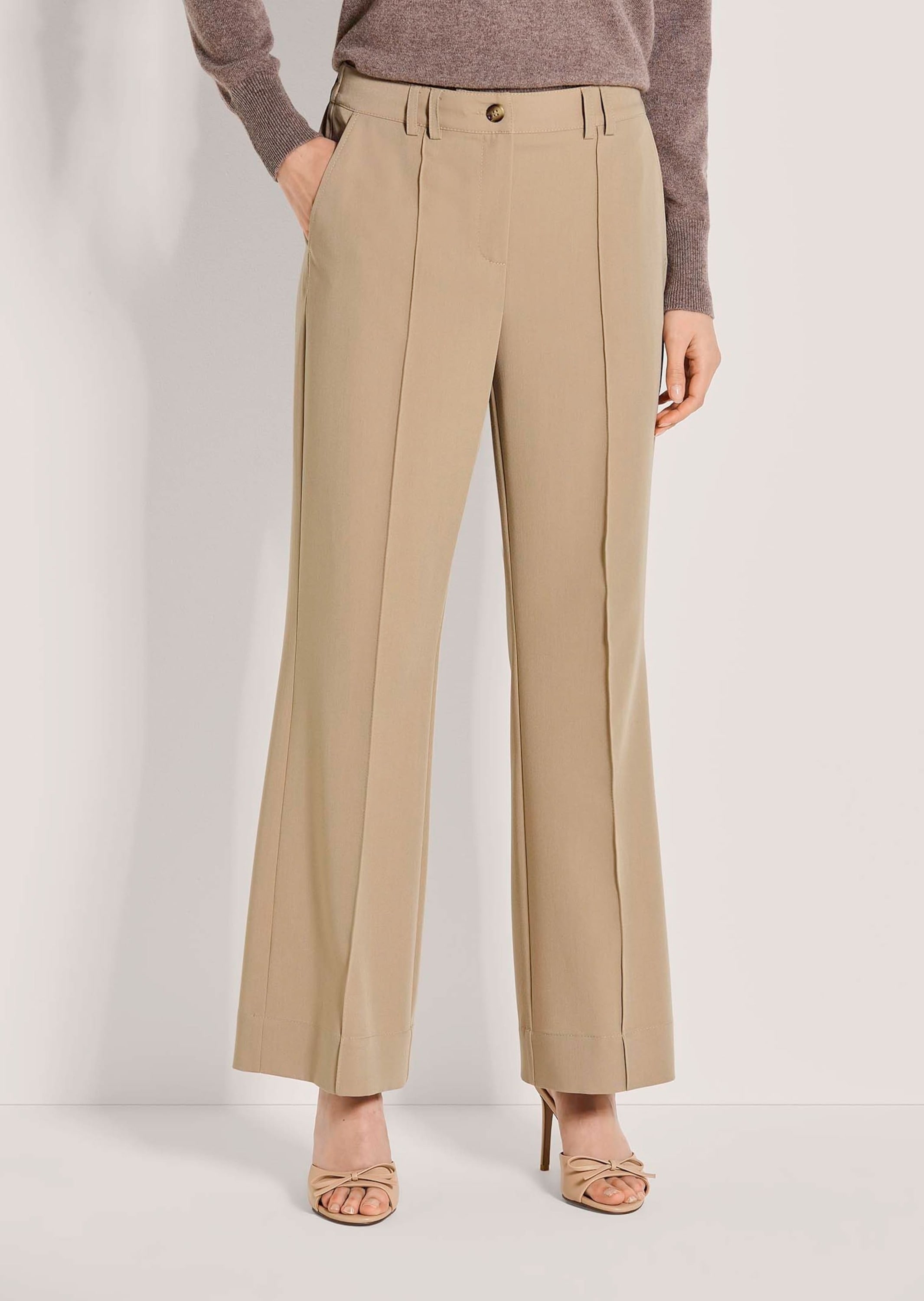 MADELEINE Stoffhose »Culotte Stoffhose mit Biesen«