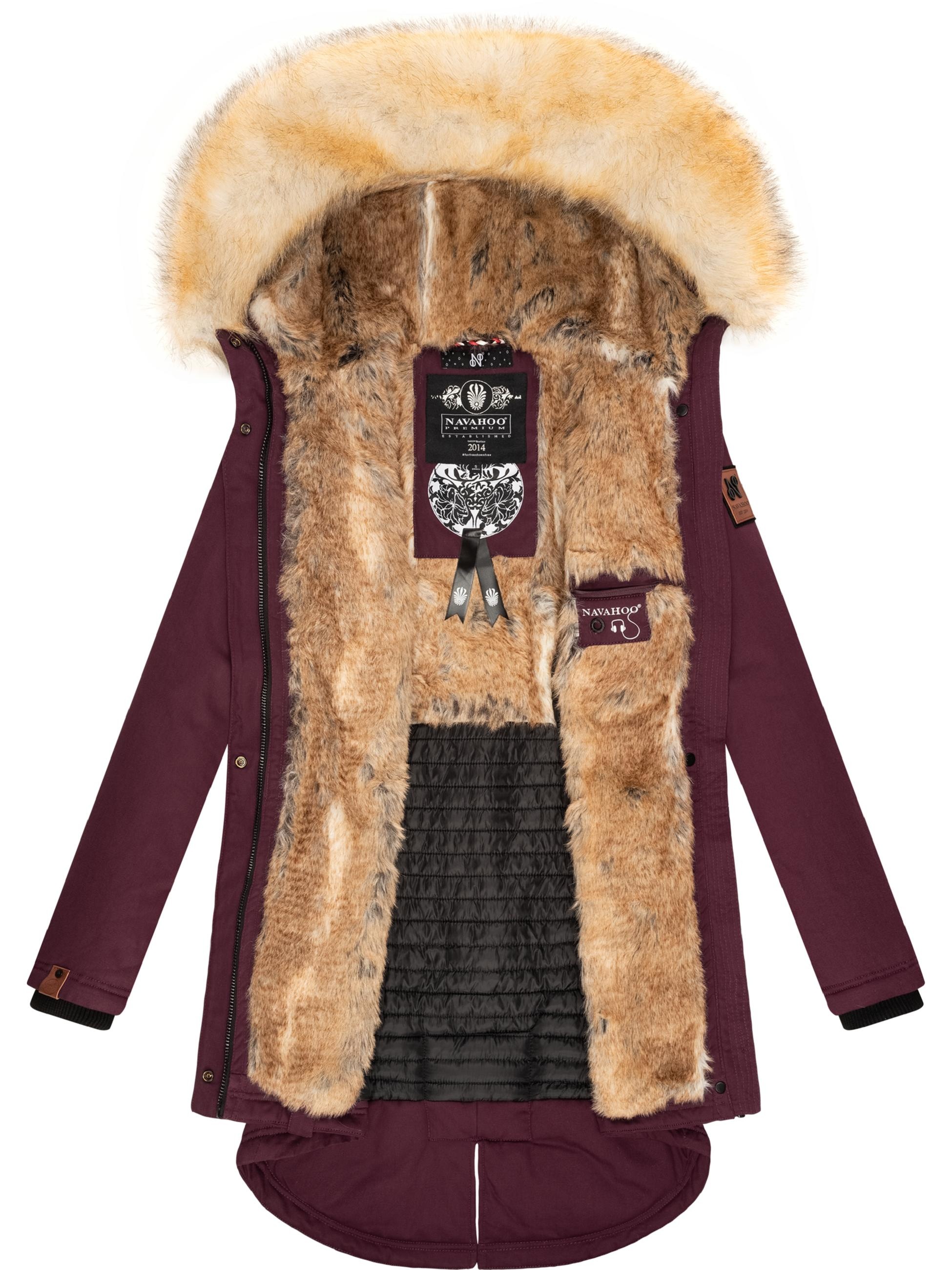 Navahoo Wintermantel »Wintermantel Bombii«