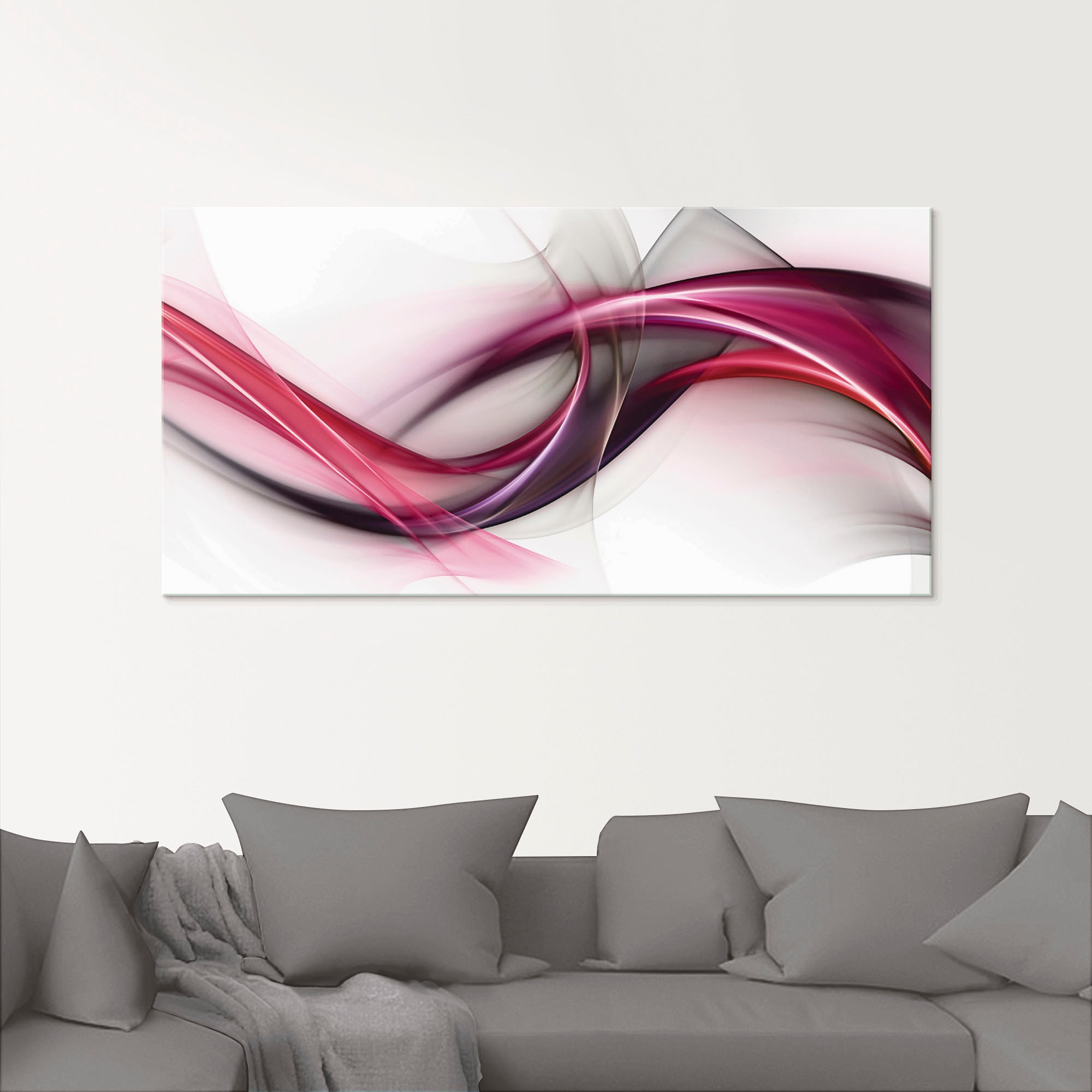 Artland Glasbild »Ideen« Muster 1 Stk. tlg.