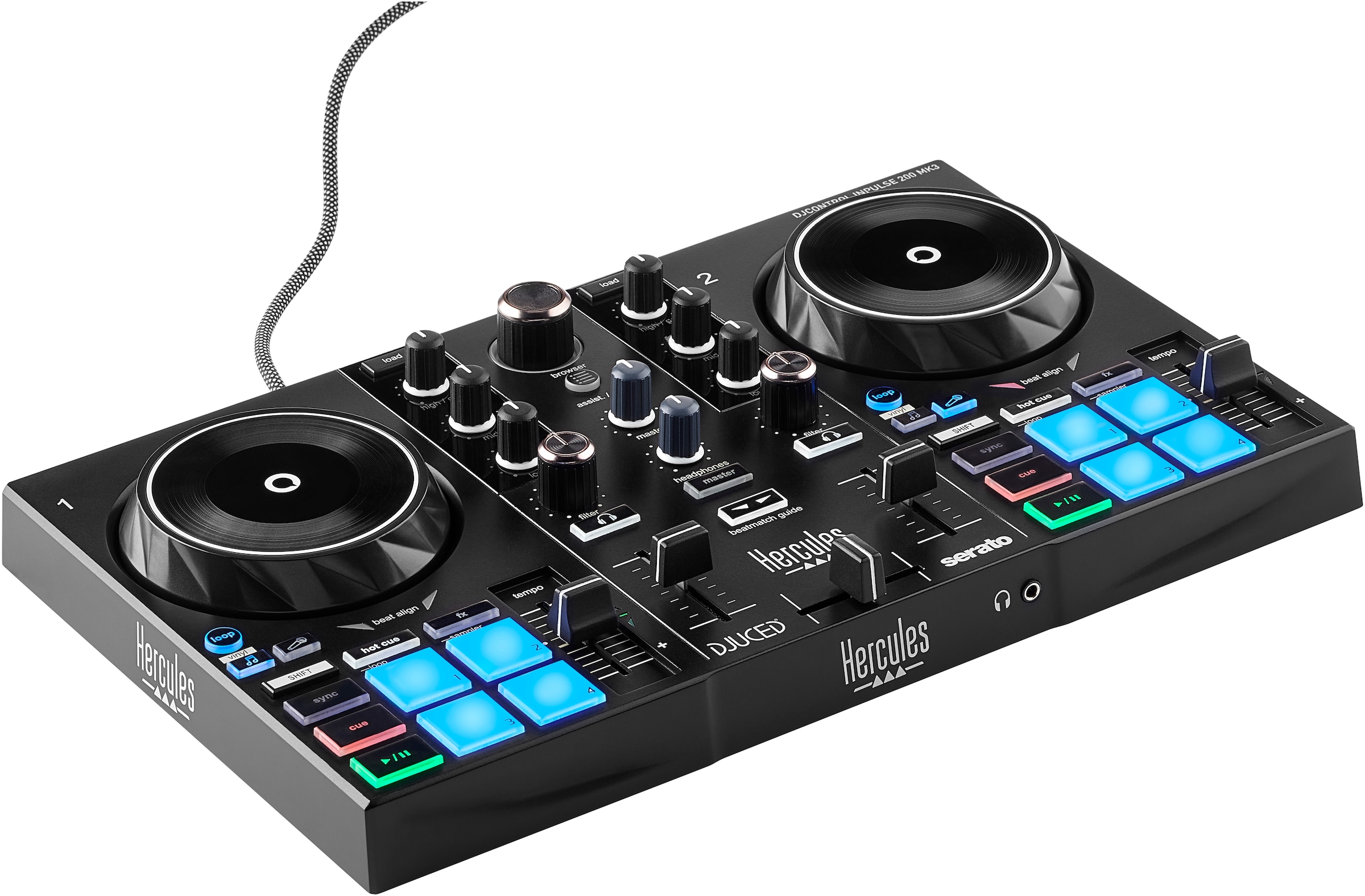 HERCULES DJ Controller »DJControl Inpulse 200 MK3«