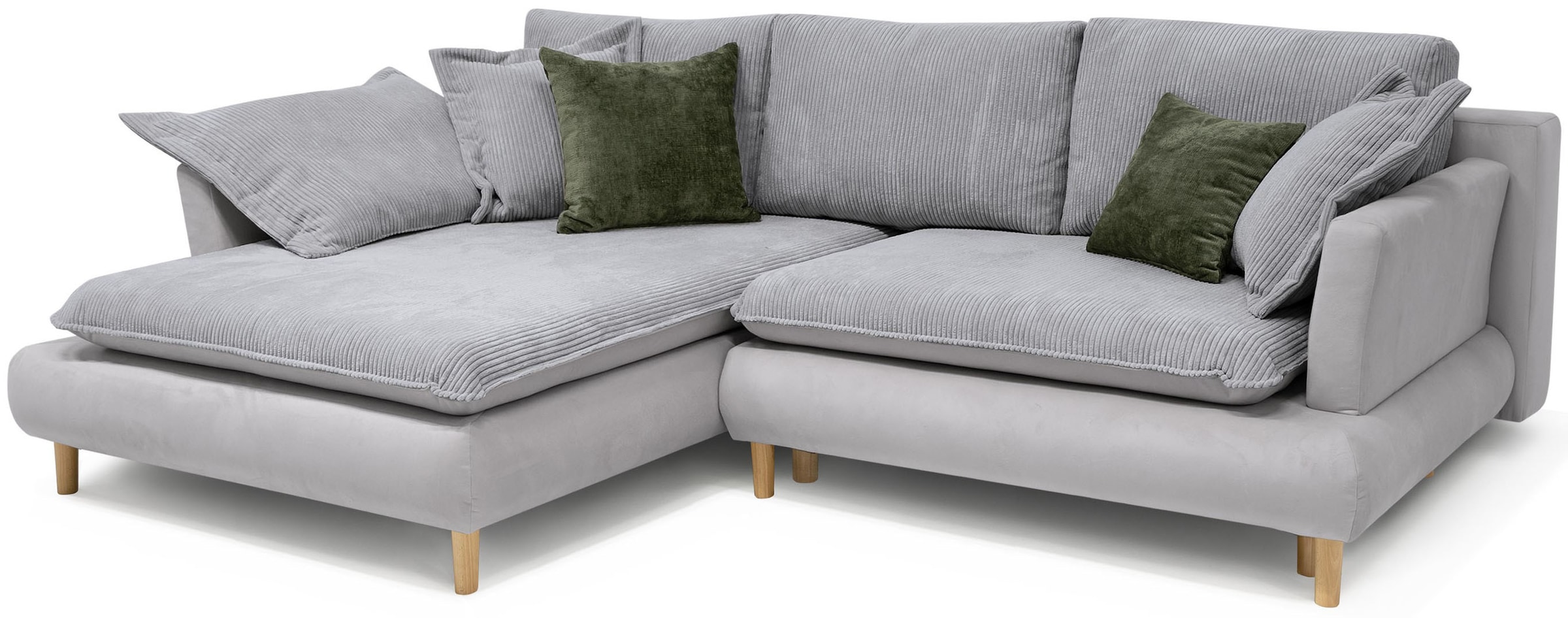 COLLECTION AB Ecksofa »Mandela L-Form«, mit Bettfunktion und Bettkasten