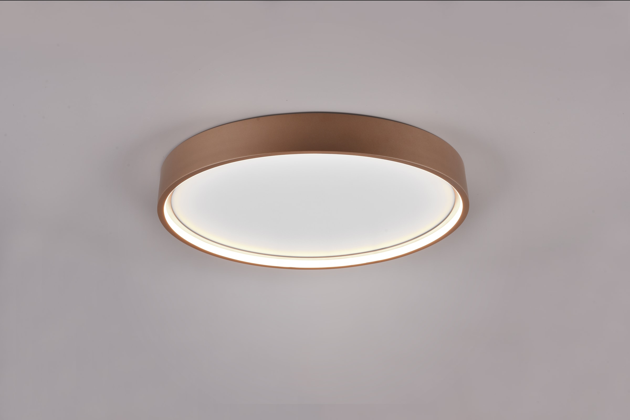 TRIO Leuchten LED Deckenleuchte »DOHA, Deckenlampe 29W 3260 Lumen Lichtfarbe einstellbar 2300-4000K«, 1 flammig, Leuchtmittel LED-Board | LED fest integriert, indirektes Licht getrennt schaltbar als Wandlampe und Deckenlampe mögl