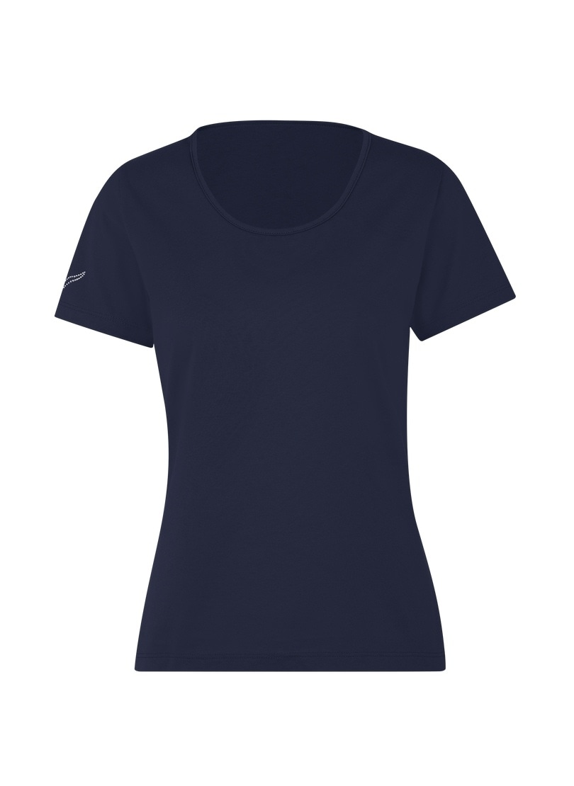 Shop »TRIGEMA T-Shirt mit OTTO DELUXE Trigema Baumwolle Online Kristallsteinen« T-Shirt im