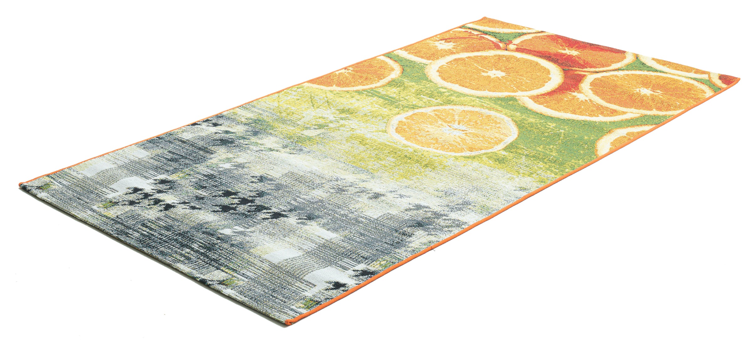Sansibar Teppich »Rantum Beach 002«, rechteckig, 5 mm Höhe, Flachgewebe, modernes Sommer Design, In- und Outdoor geeignet