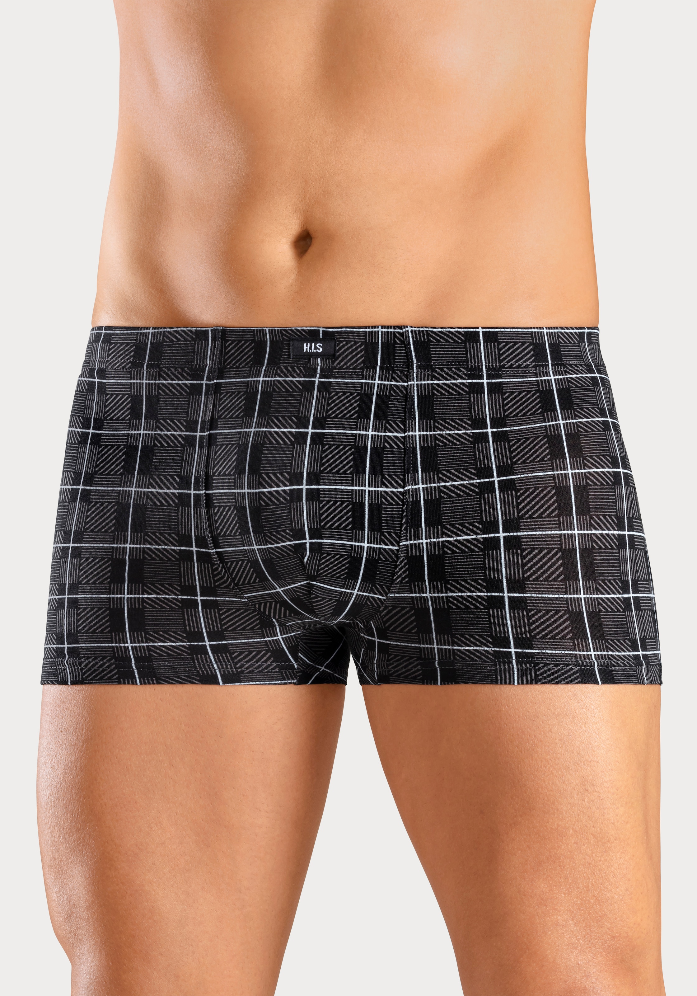 H.I.S Boxer »Boxershorts für Herren«, (Packung, 5 St.), aus Baumwoll-Stretch