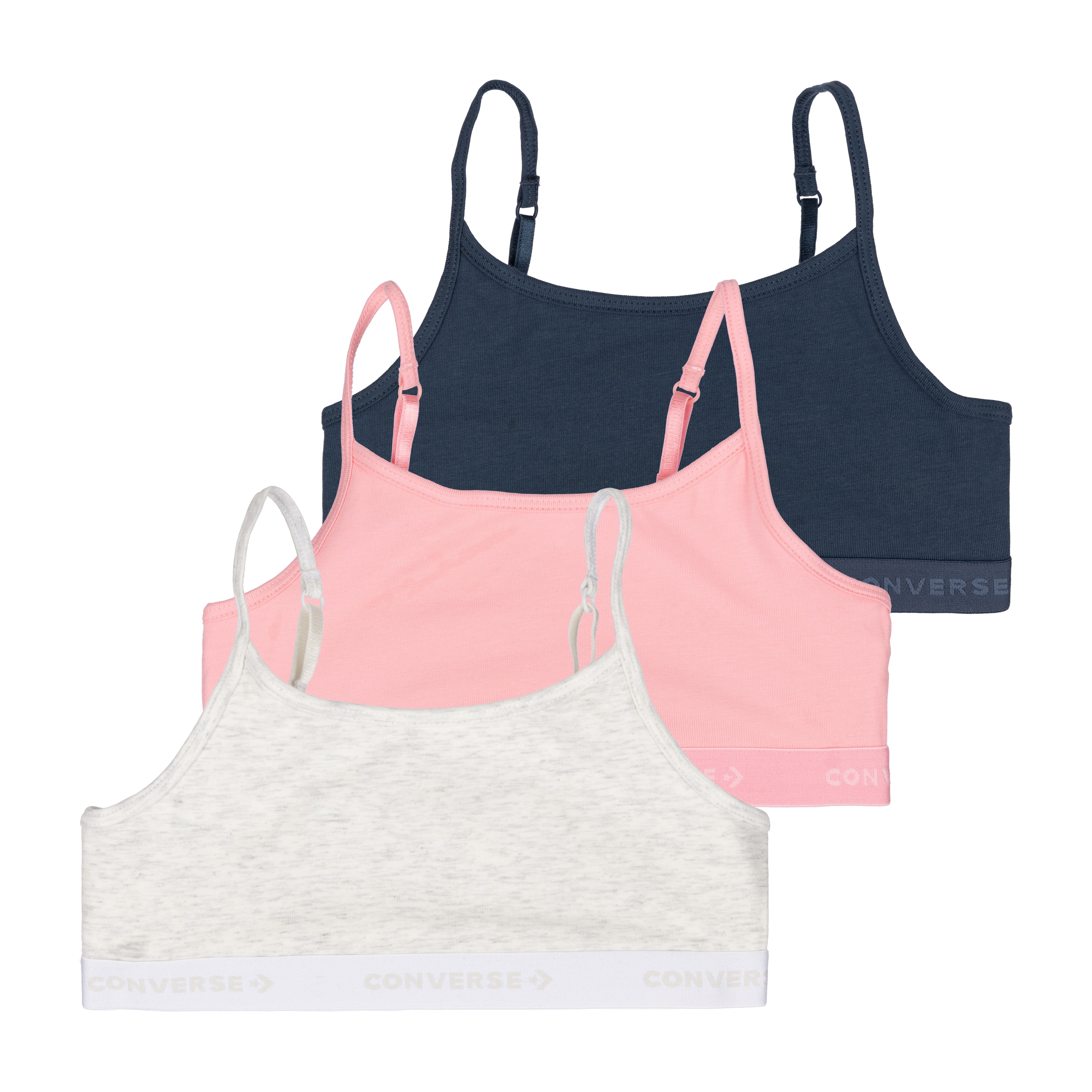 Converse Mädchen Bustier »CHG GIRLS CLASSIC 3PK BRALETTE« 3 tlg., für Kinder, Größe N-Gr