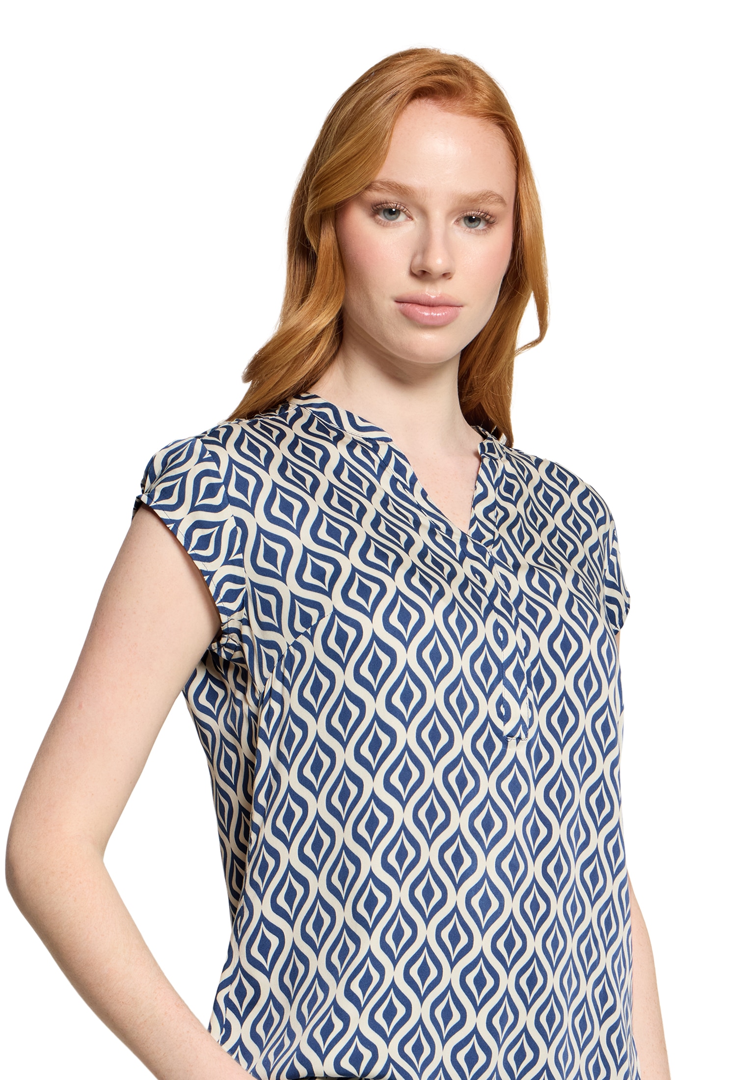 Betty Barclay Schlupfbluse »Schlupfbluse kurzarm«