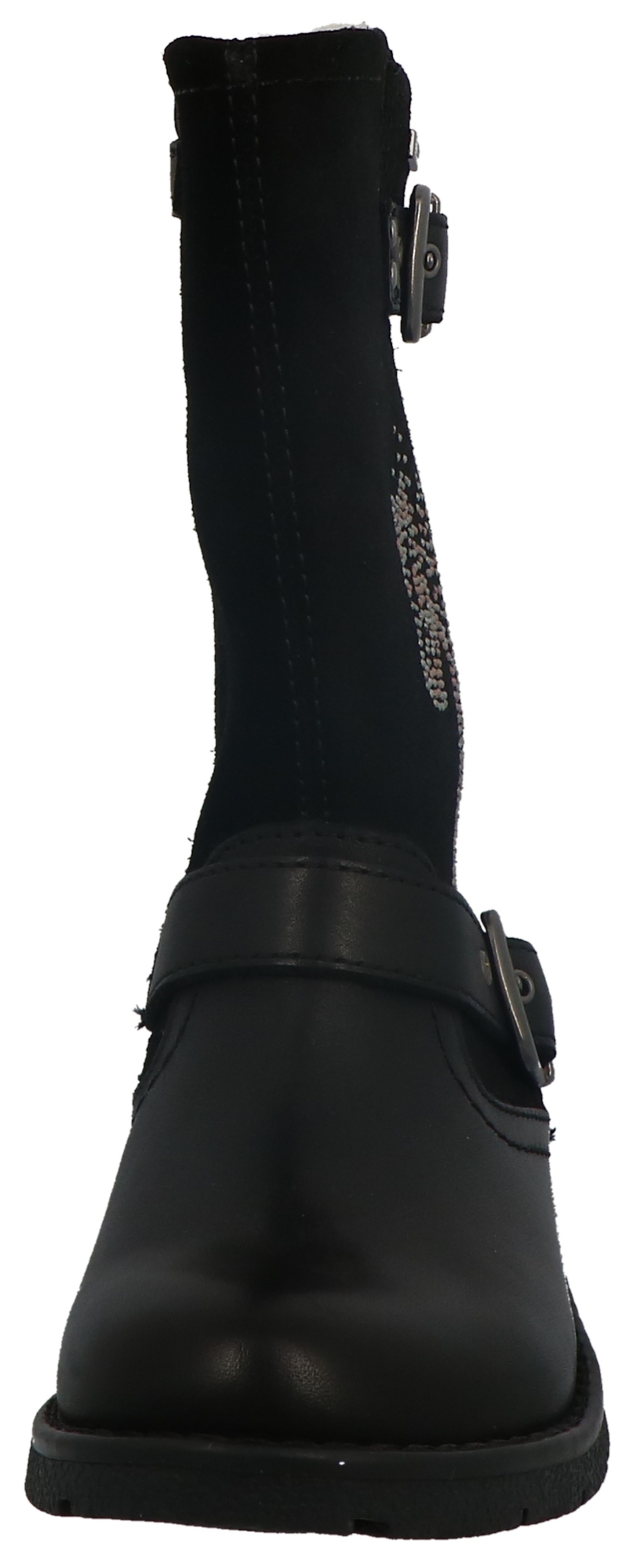 Lurchi Winterstiefel »Heidi-TEX«, Langschaftstiefel mit Zierschnallen, Größenschablone zum Download
