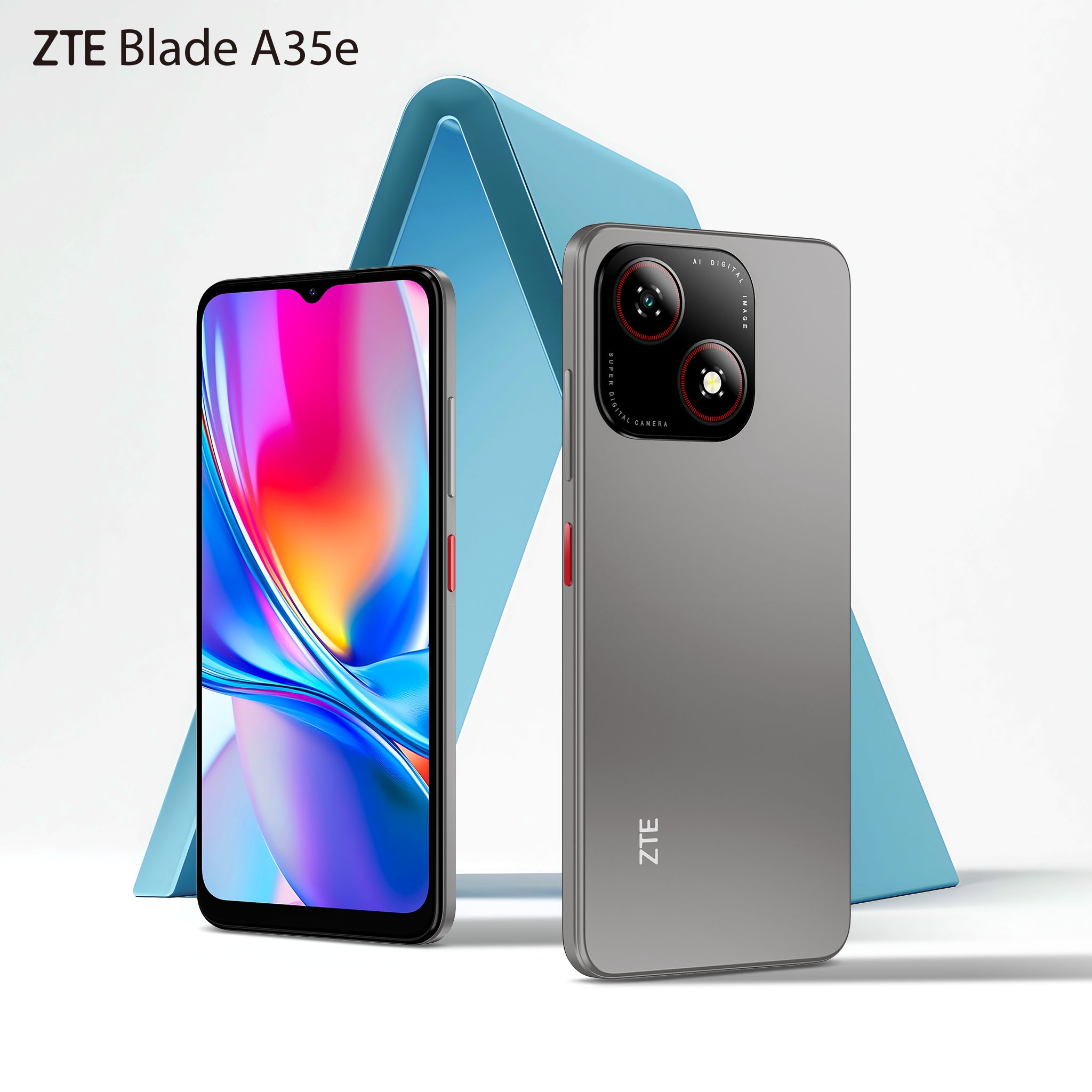 ZTE Smartphone »Blade A35e«, Silvery Gray