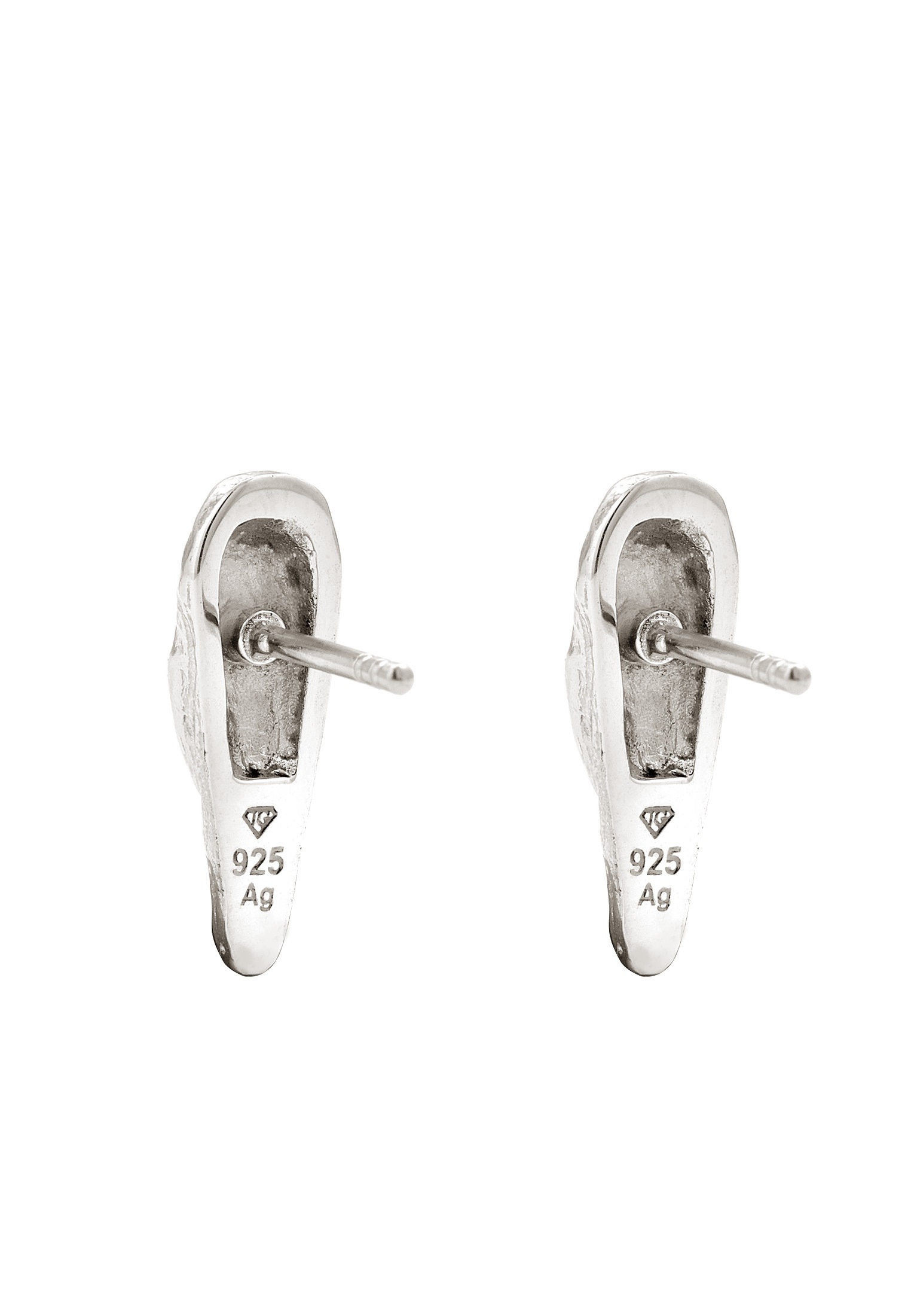 Kuzzoi Paar Ohrstecker »Ohrringe Herren Ohrstecker Tropfen 925 Sterling Silber«
