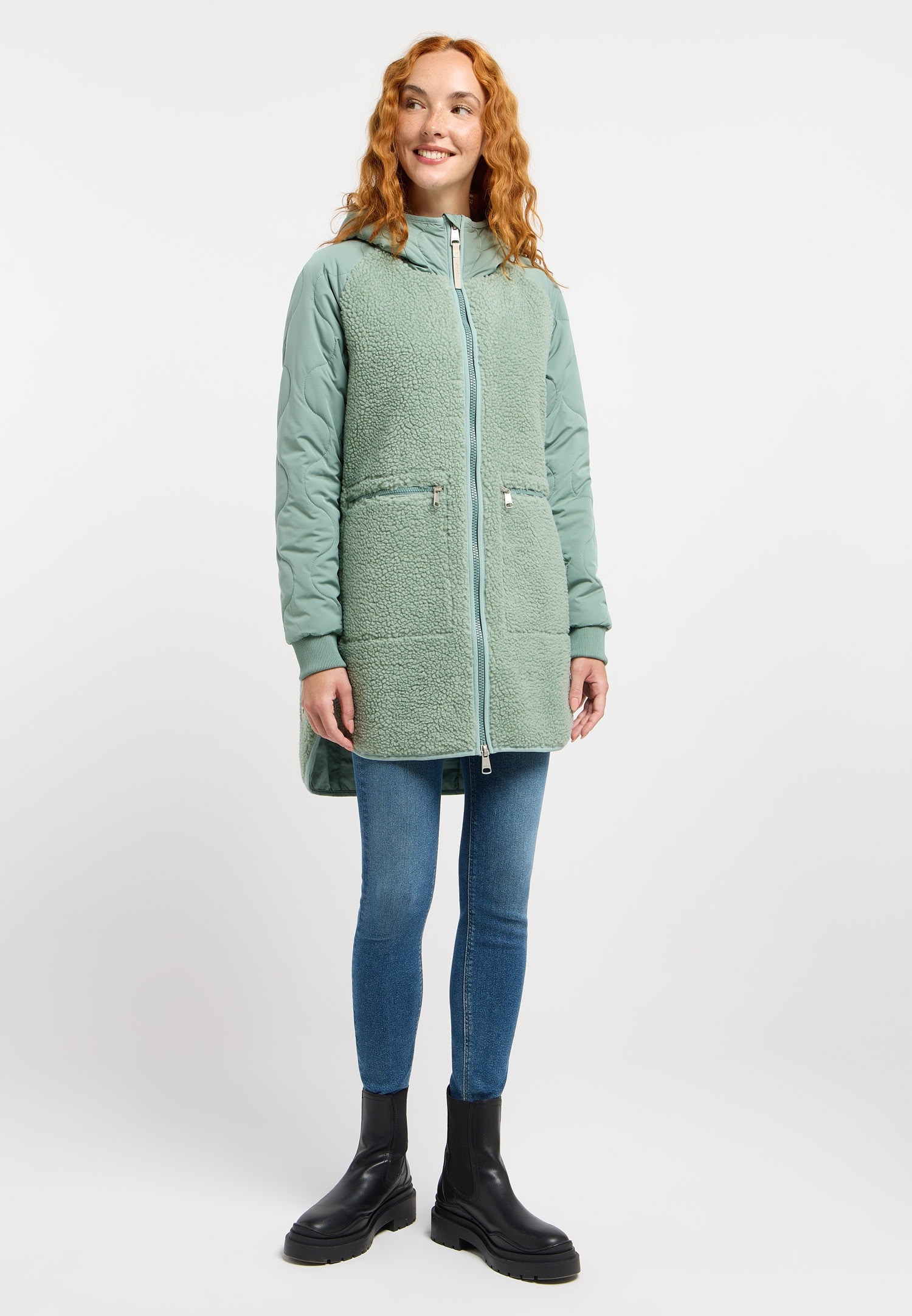 Ragwear Kapuzensweatjacke »LONGEDDY«
