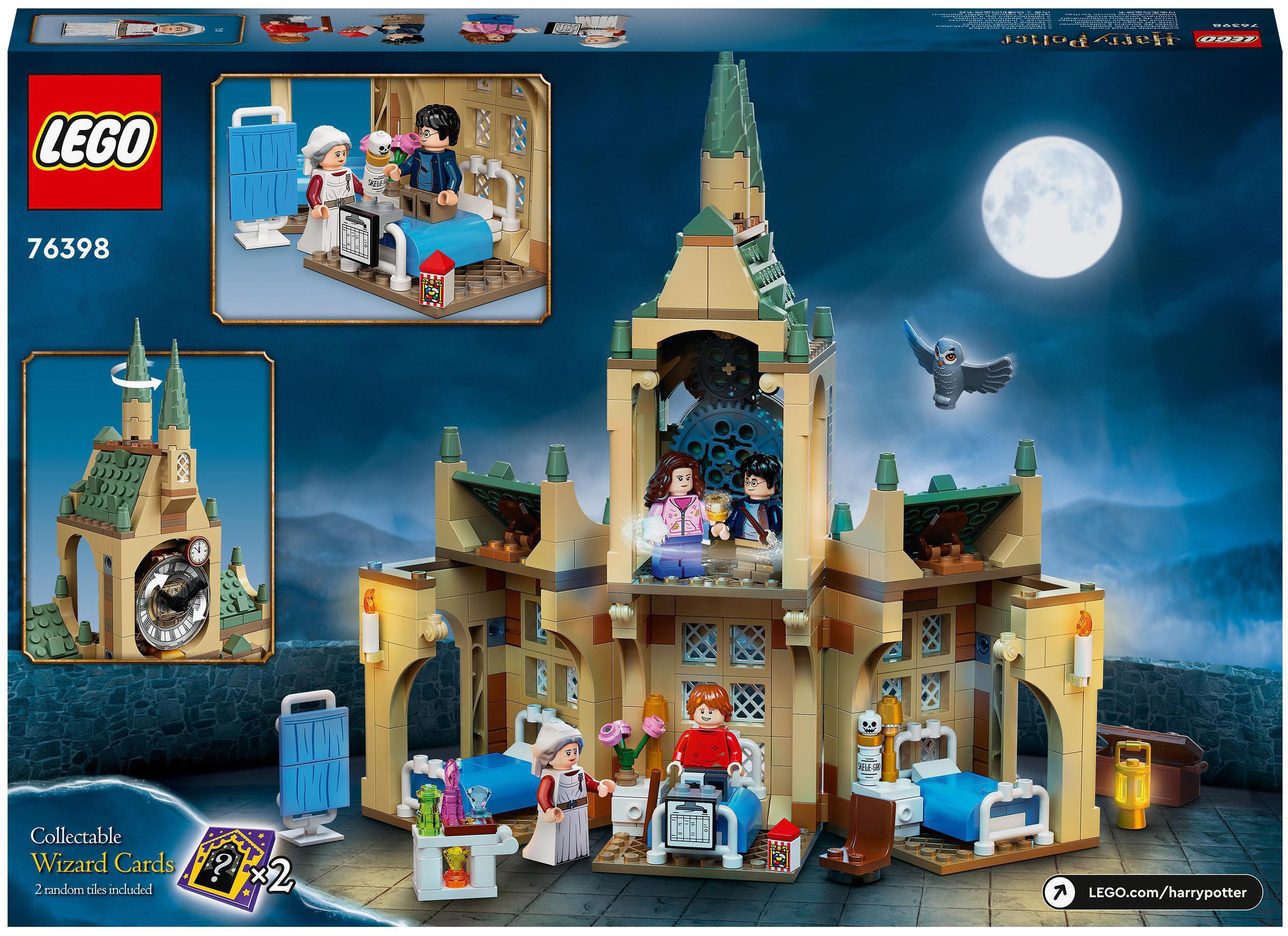 LEGO® Konstruktionsspielsteine »Hogwarts™ Krankenflügel (76398), LEGO® Harry Potter™«, (510 St.), Made in Europe