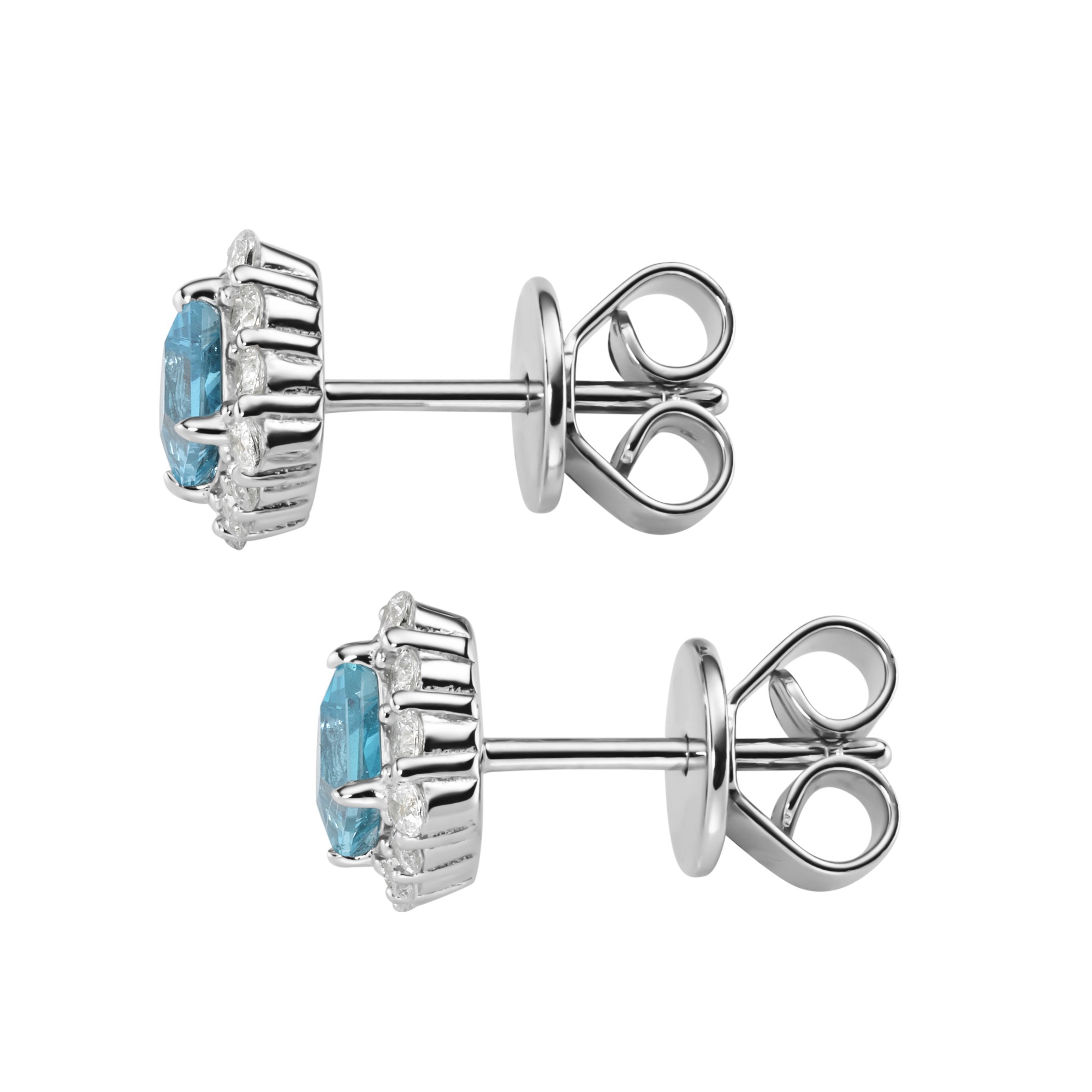 GIORGIO MARTELLO MILANO Paar Ohrstecker »Ohrstecker Ziersteine, Zirkonia weiß, Silber 925«