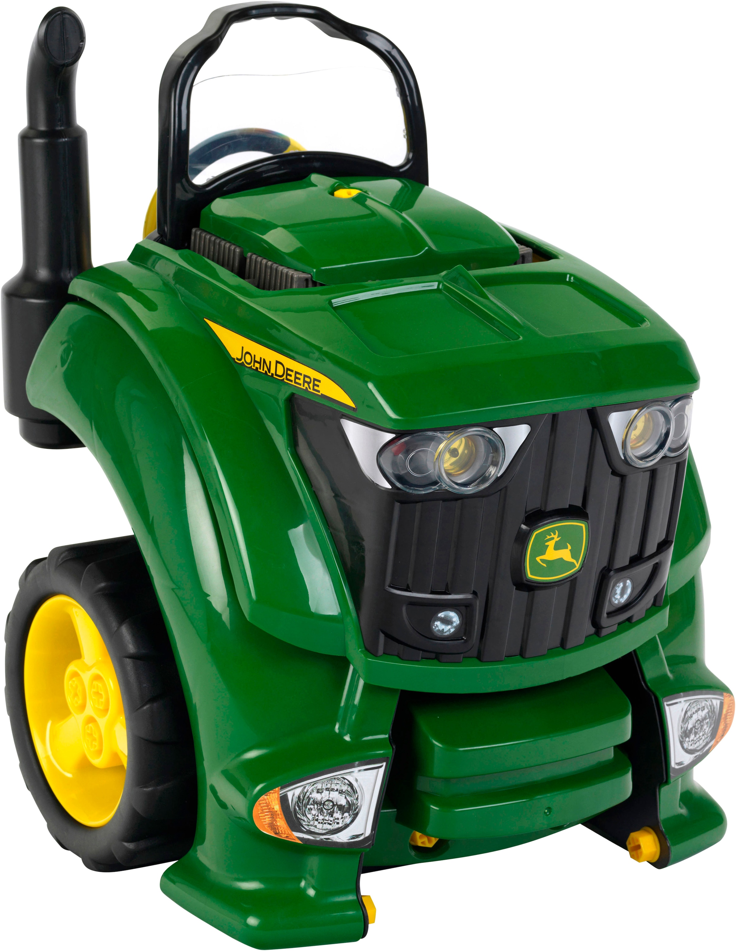 Klein Kinder-Montagetraktor »John Deere Tractor Engine« in grün