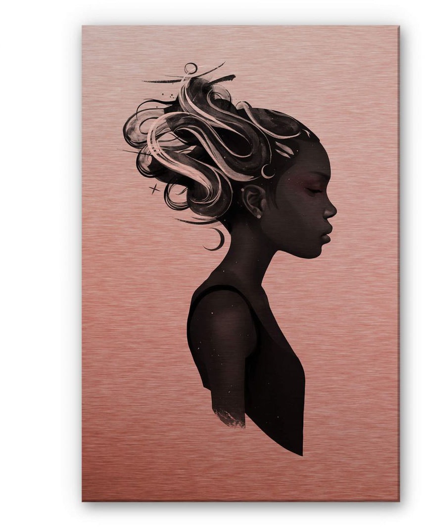 Wall-Art Metallbild »Black Lives Matter Say Her Name«, (1 St.) bestellen  bei OTTO