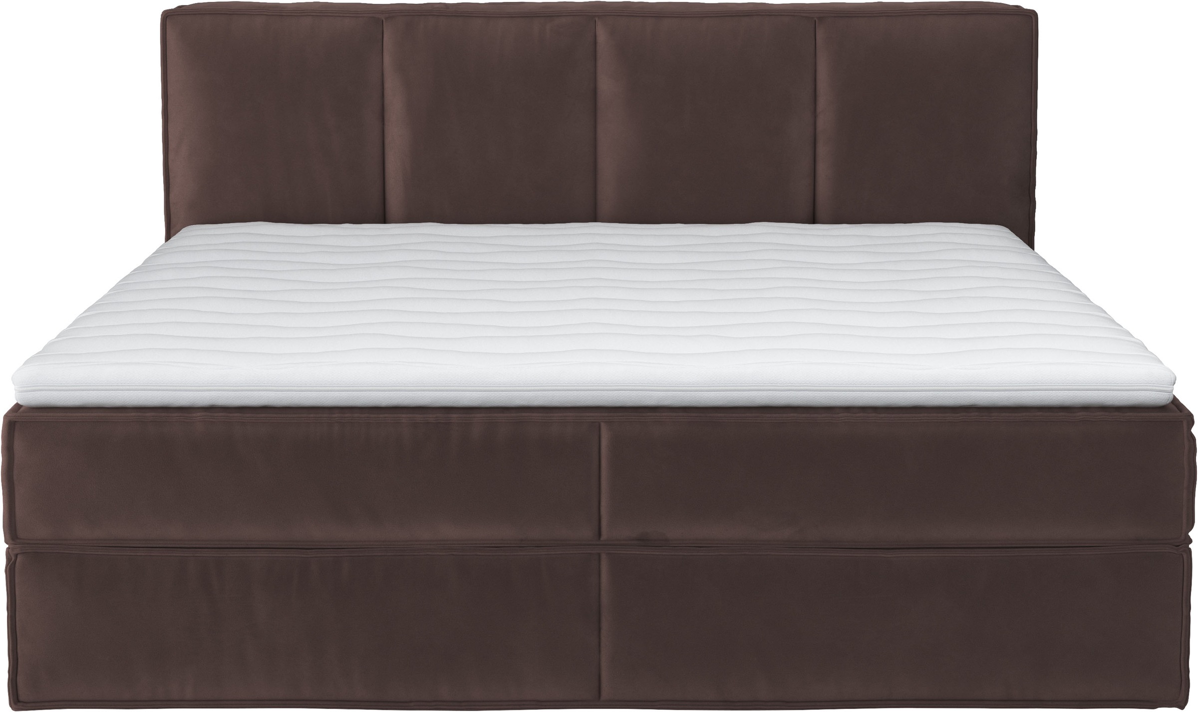 LeGer Home by Lena Gercke Boxspringbett »Addyson«, (Härtegrade H2, H3 und H4 wählbar), Boxspringbett inkl. Topper, 2 Matratzen