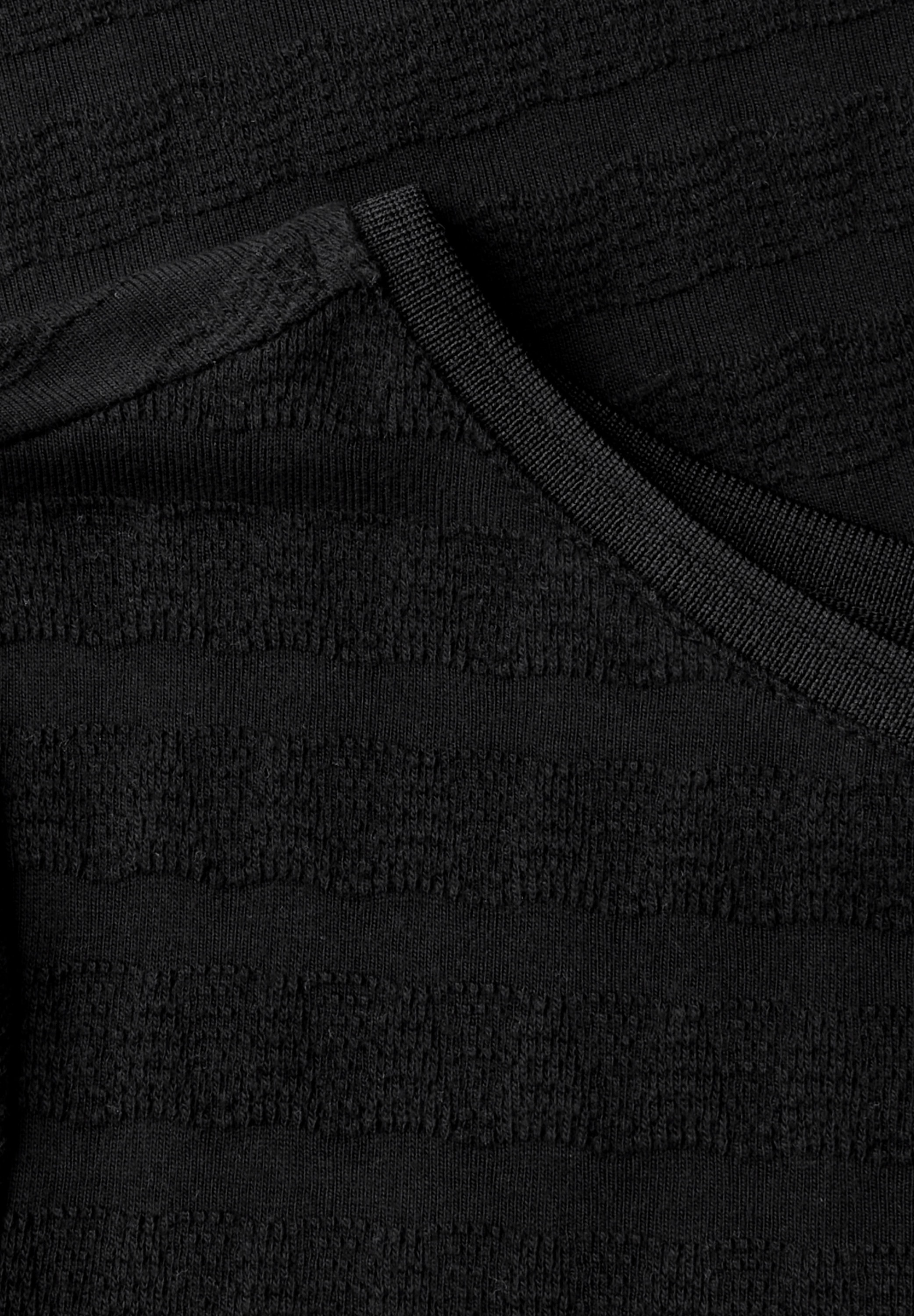 STREET ONE T-Shirt, mit Struktur Muster