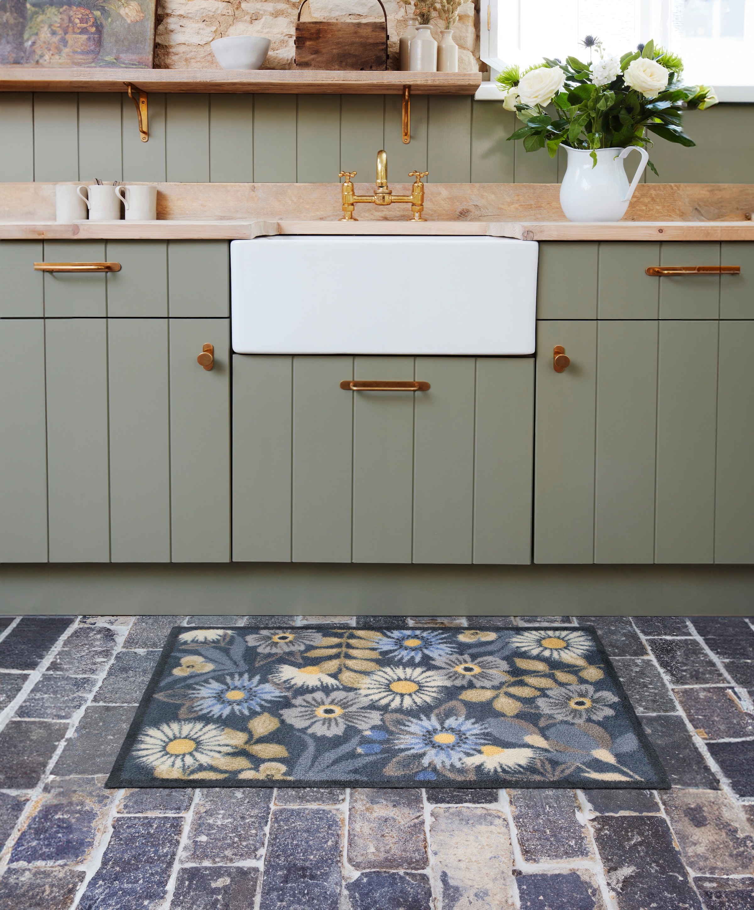 Turtle Mat Fußmatte »Meadow« rechteckig 9 mm Höhe