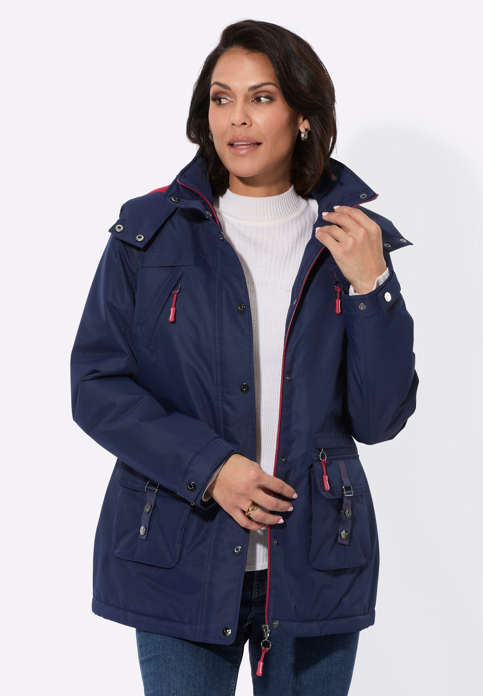Witt Funktionsjacke »Funktionsjacke Funktionsjacke mit Texventure-Ausrüstung« Abnehmbare Kapuze