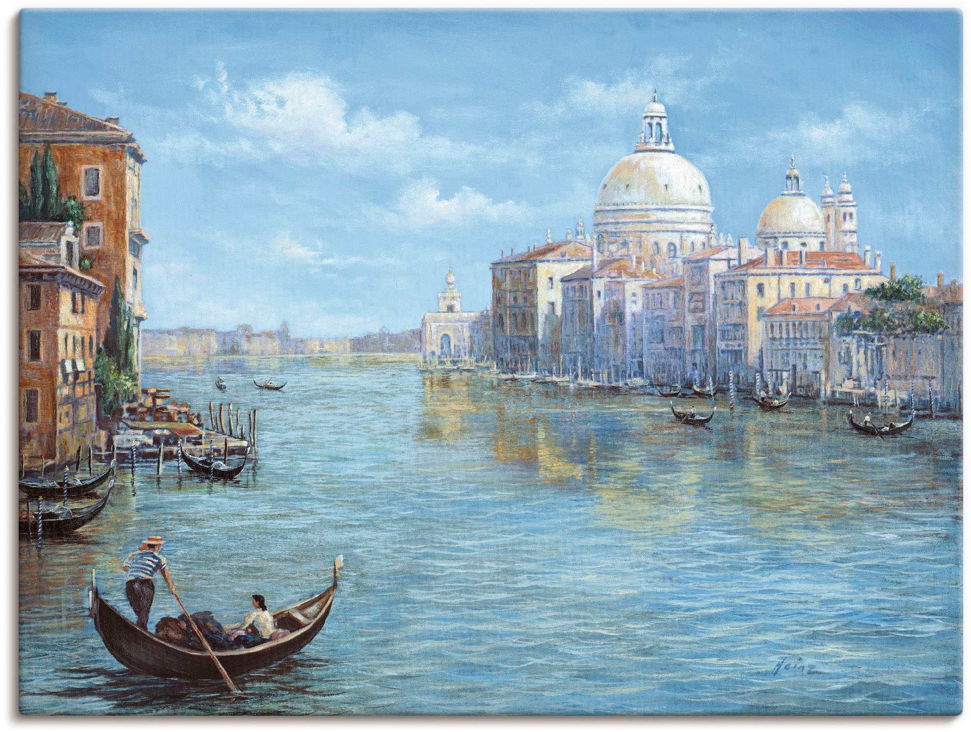Online Wandbild Alubild, Leinwandbild, St.), Europa, Shop »Venedig«, Größen in OTTO oder Artland im Poster (1 Wandaufkleber als versch.