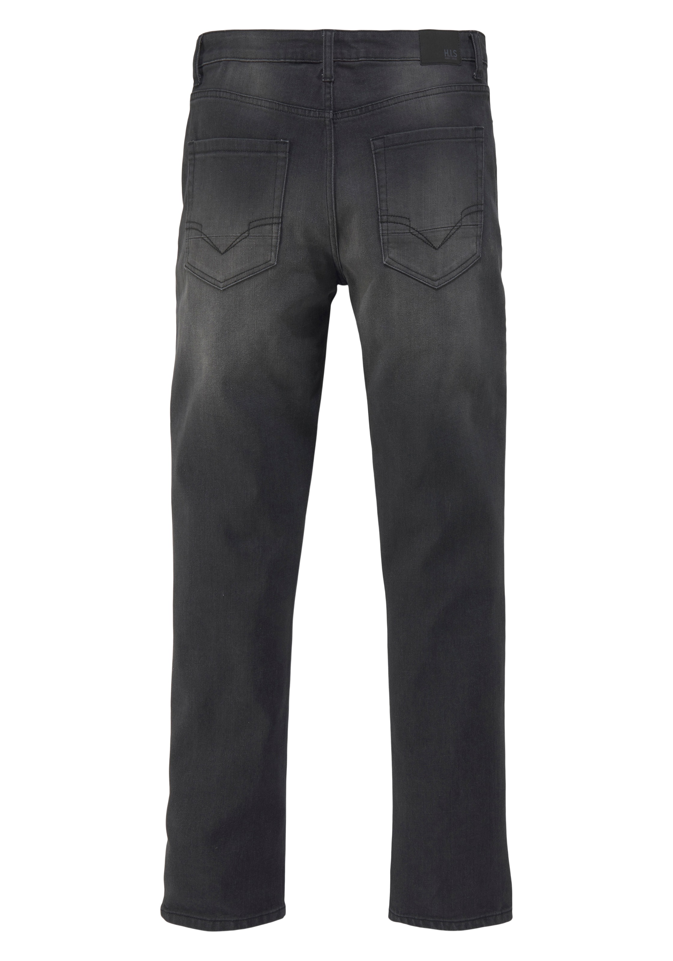H.I.S Straight-Jeans »DIX«, Ökologische, wassersparende Produktion durch Ozon Wash