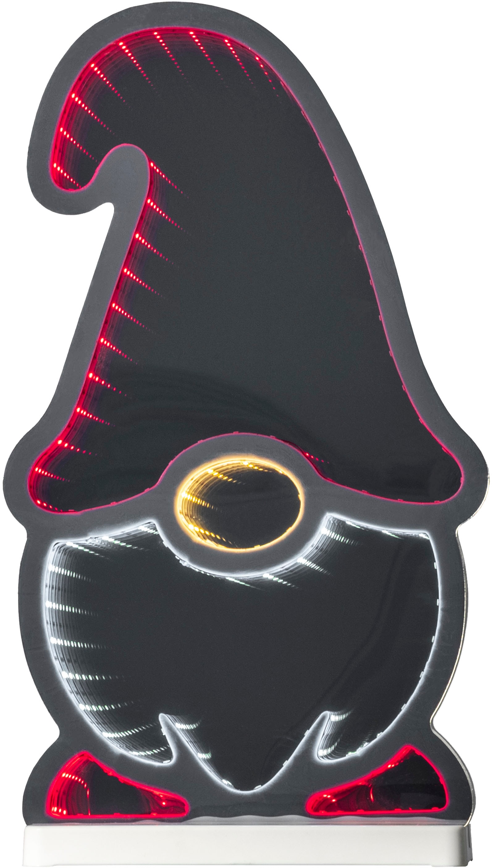 my home LED Dekofigur »LED-Wichtel Evaya« LED-Modul Warmweiß Tiefenillusion mit 3D-Effekt, von beiden Seiten zu sehen