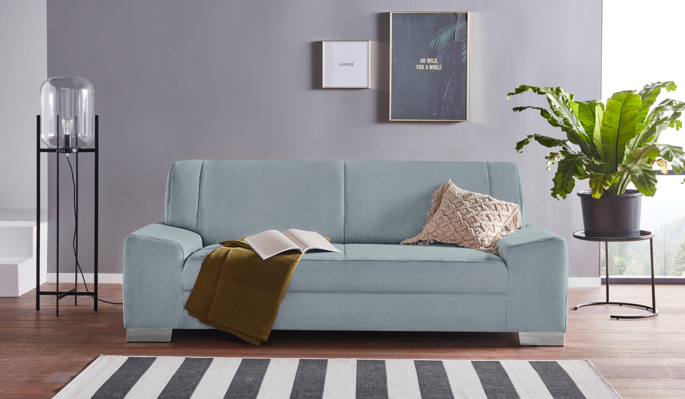 DOMO collection 2-Sitzer »Anzio«, Wahlweise mit Federkern