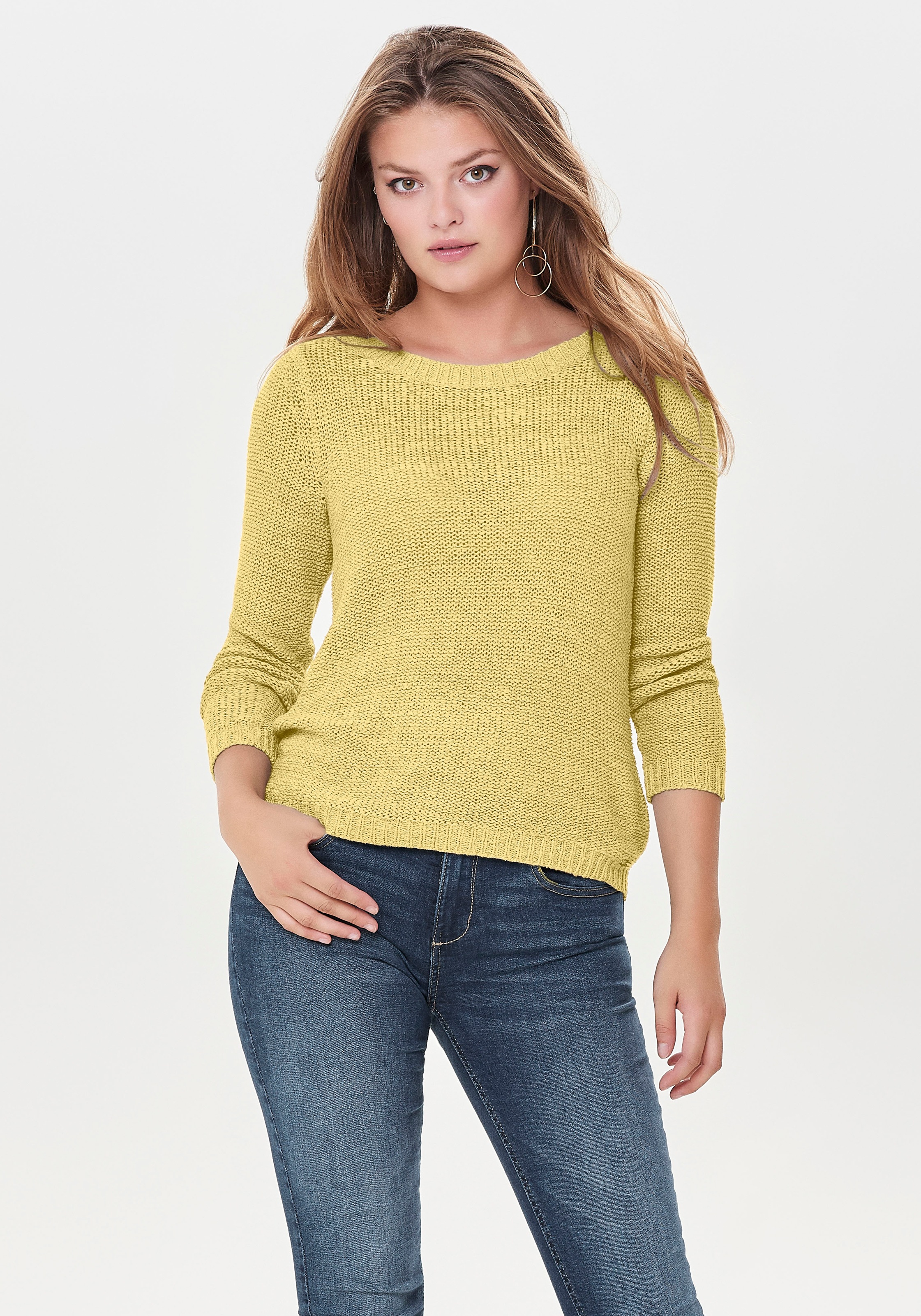 Only Rundhalspullover »ONLGEENA XO L/S«