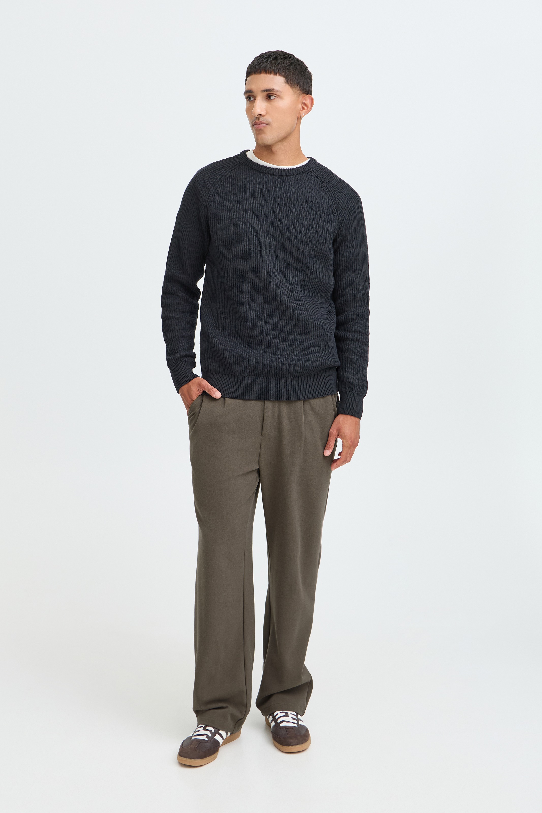 Blend Chinos »BHMALVIN LOOSE CHINO«  Materialmix, loose fit