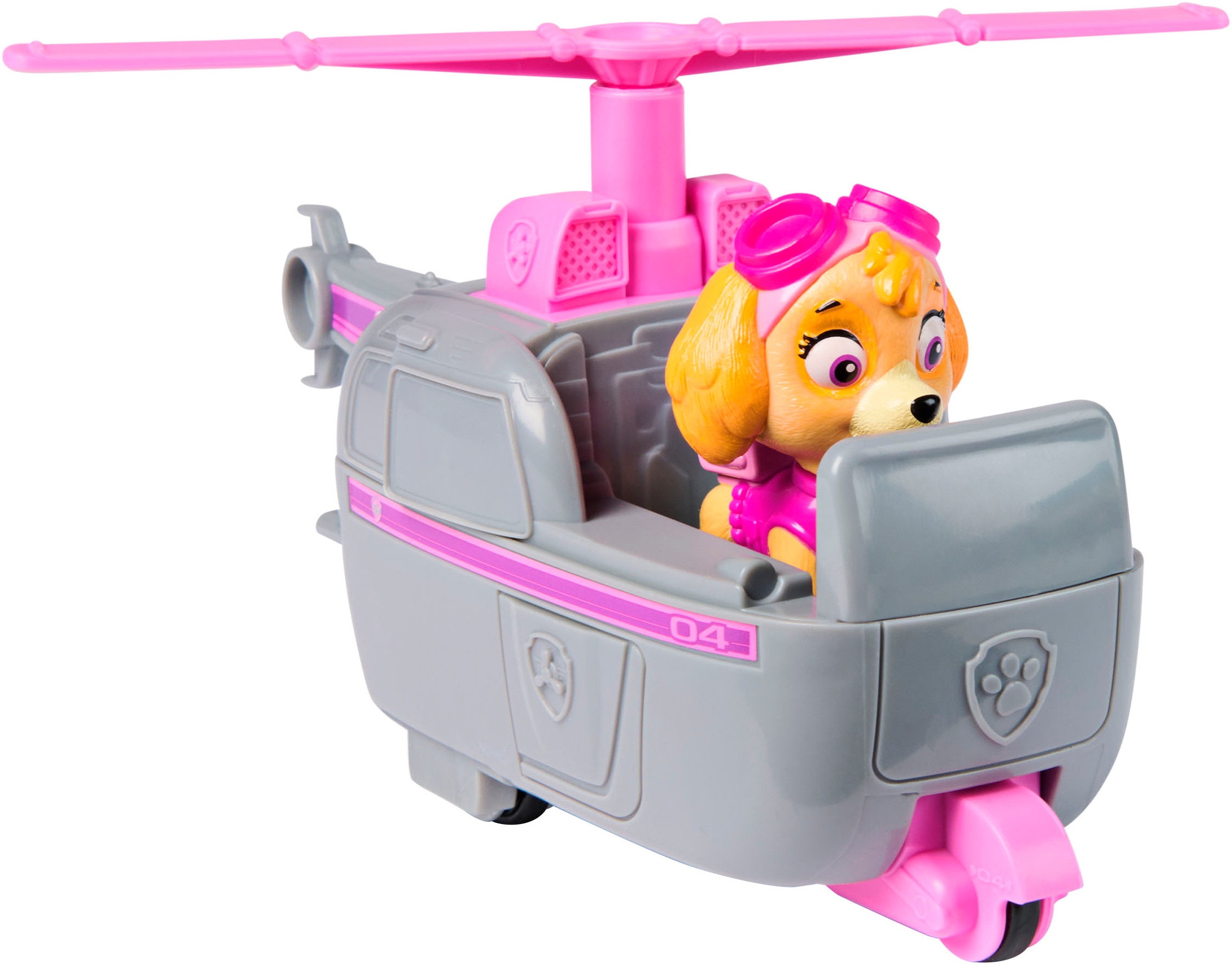Spin Master Spielzeug-Auto »PAW Patrol, Sust. Basic Vehicle Skye«, zum Teil aus recycelten Material