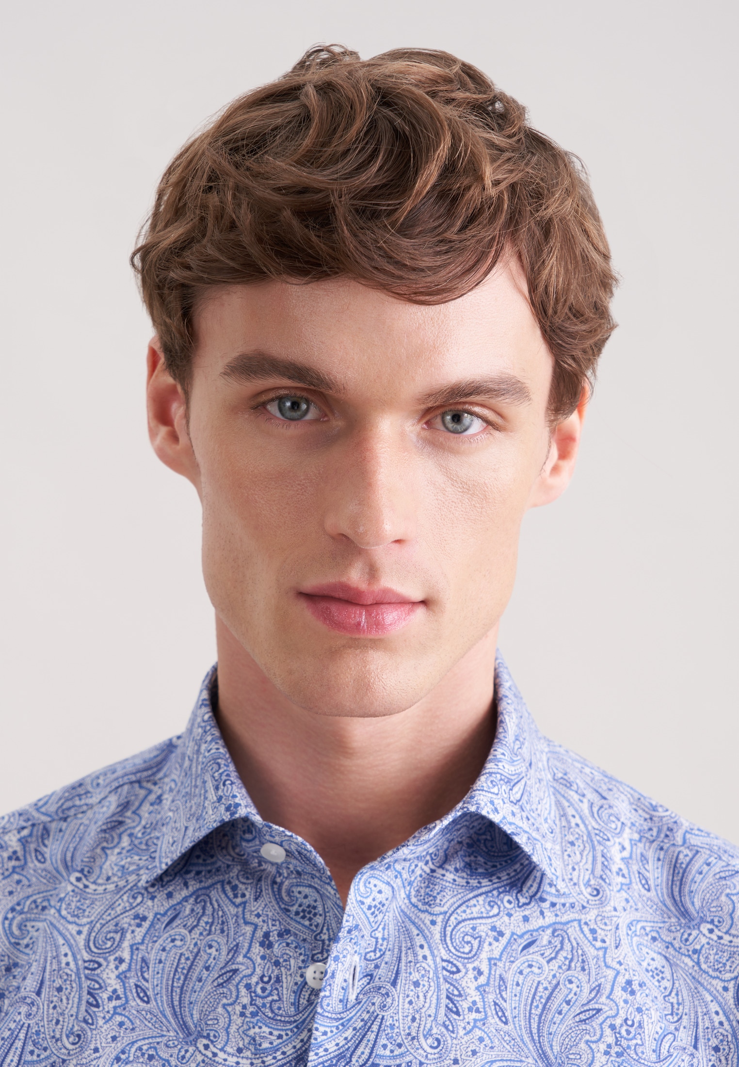 seidensticker Businesshemd »Schwarze Rose« Slim 1/1 Kentkragen Druck