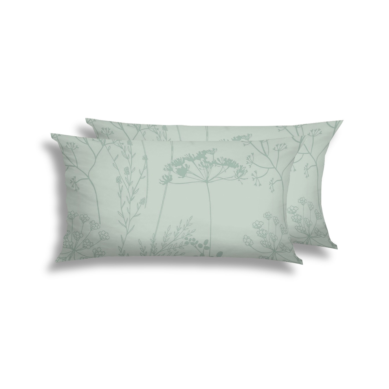 Florella Bettwäsche »»Isabel salbei « Flausch-Flanell,  100% Baumwolle«