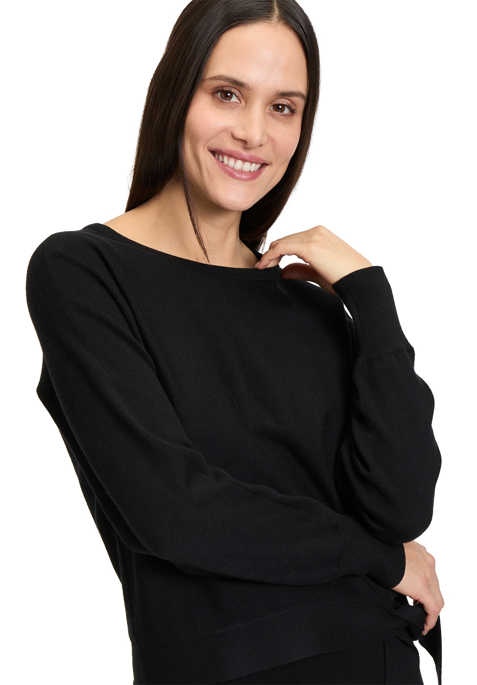 Betty Barclay Rundhalspullover »Feinstrickpullover langarm«