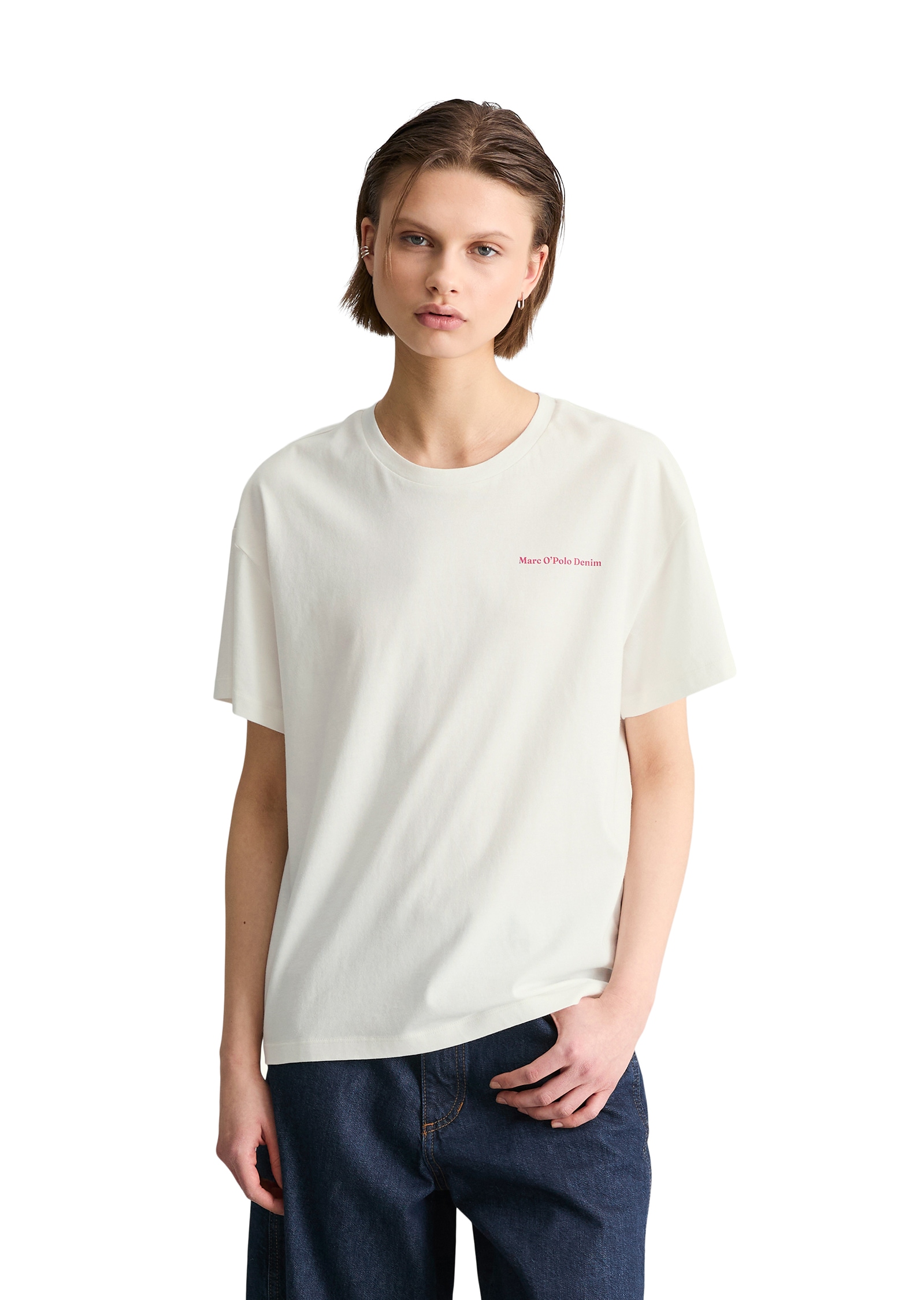 Marc O'Polo DENIM T-Shirt »relaxed aus Basic Single Jersey«