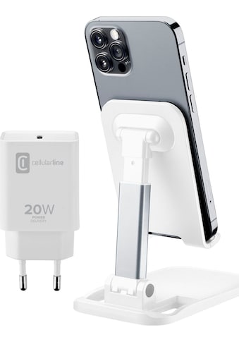 Cellularline Smartphone-Ladegerät »Charge+Stand Kit iPhone« kaufen
