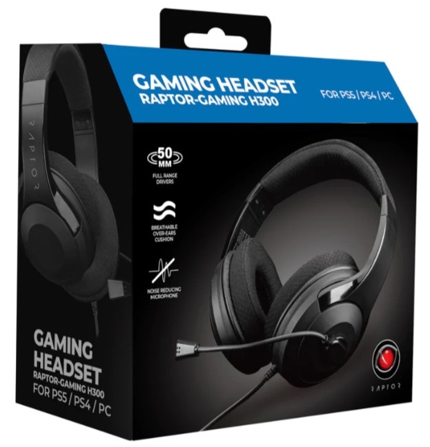 Raptor-Gaming Kopfhörer »Headset H300 Playstation 5 schwarz«