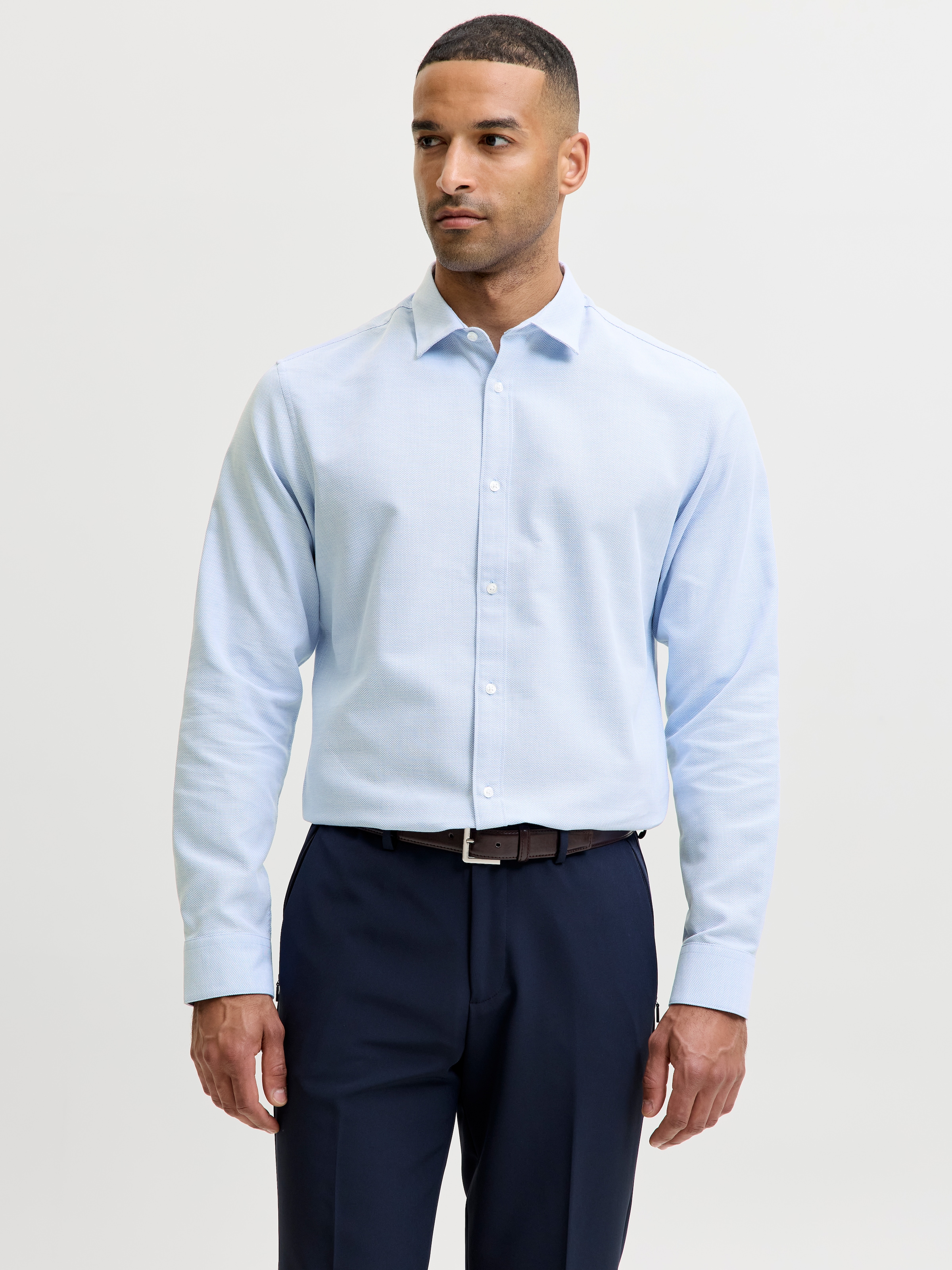 Jack & Jones Langarmhemd »JJJOE STRUCTURE SHIRT L/S«