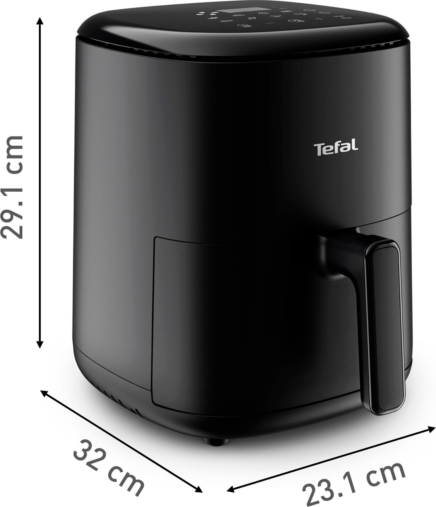 Heißluftfritteuse Tefal Online W Easy »EY1458 OTTO Compact«, Fry Shop 1300 im