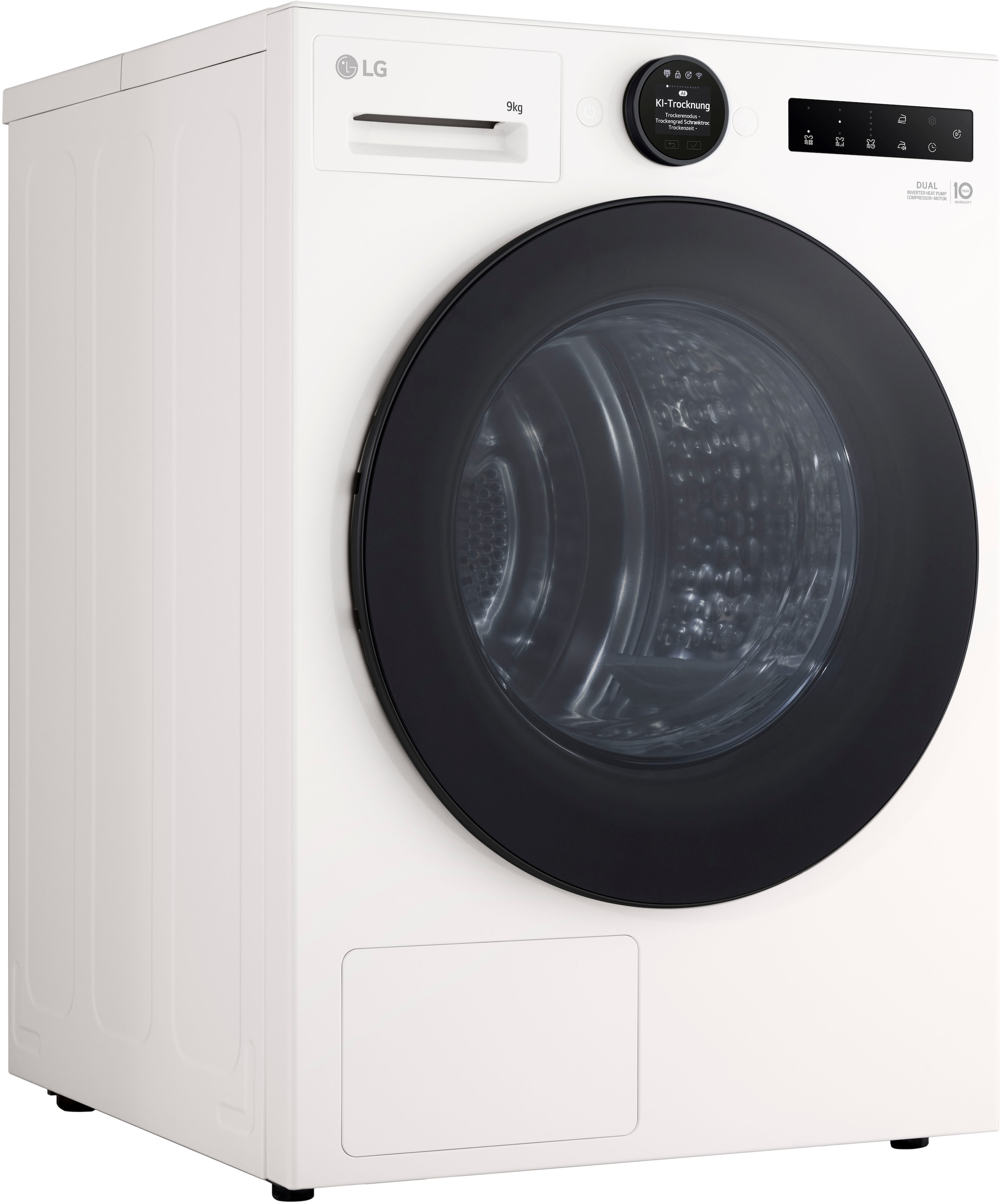 LG Wärmepumpentrockner »RT90X8C«, 9 kg, Allergy Care