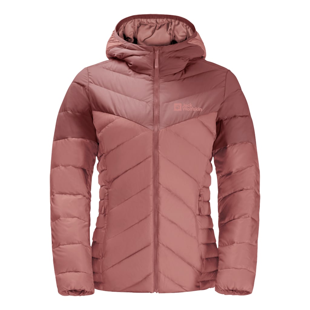 Jack Wolfskin Daunenjacke »TUNDRA DOWN HOODY W«, mit Kapuze